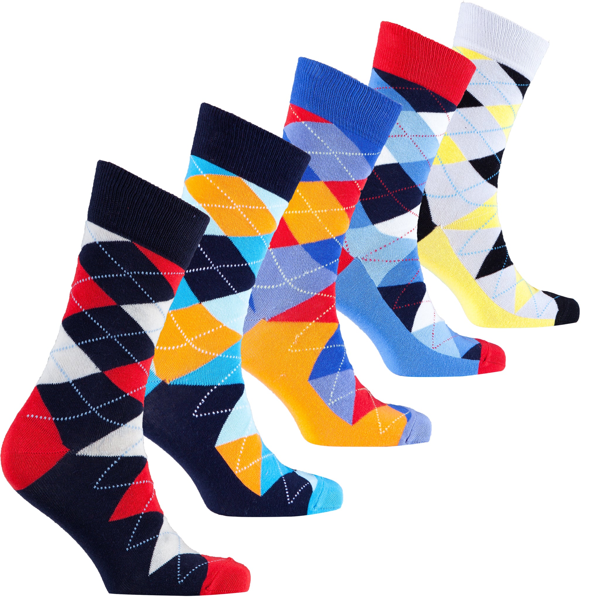 Men's Manly Argyle Socks