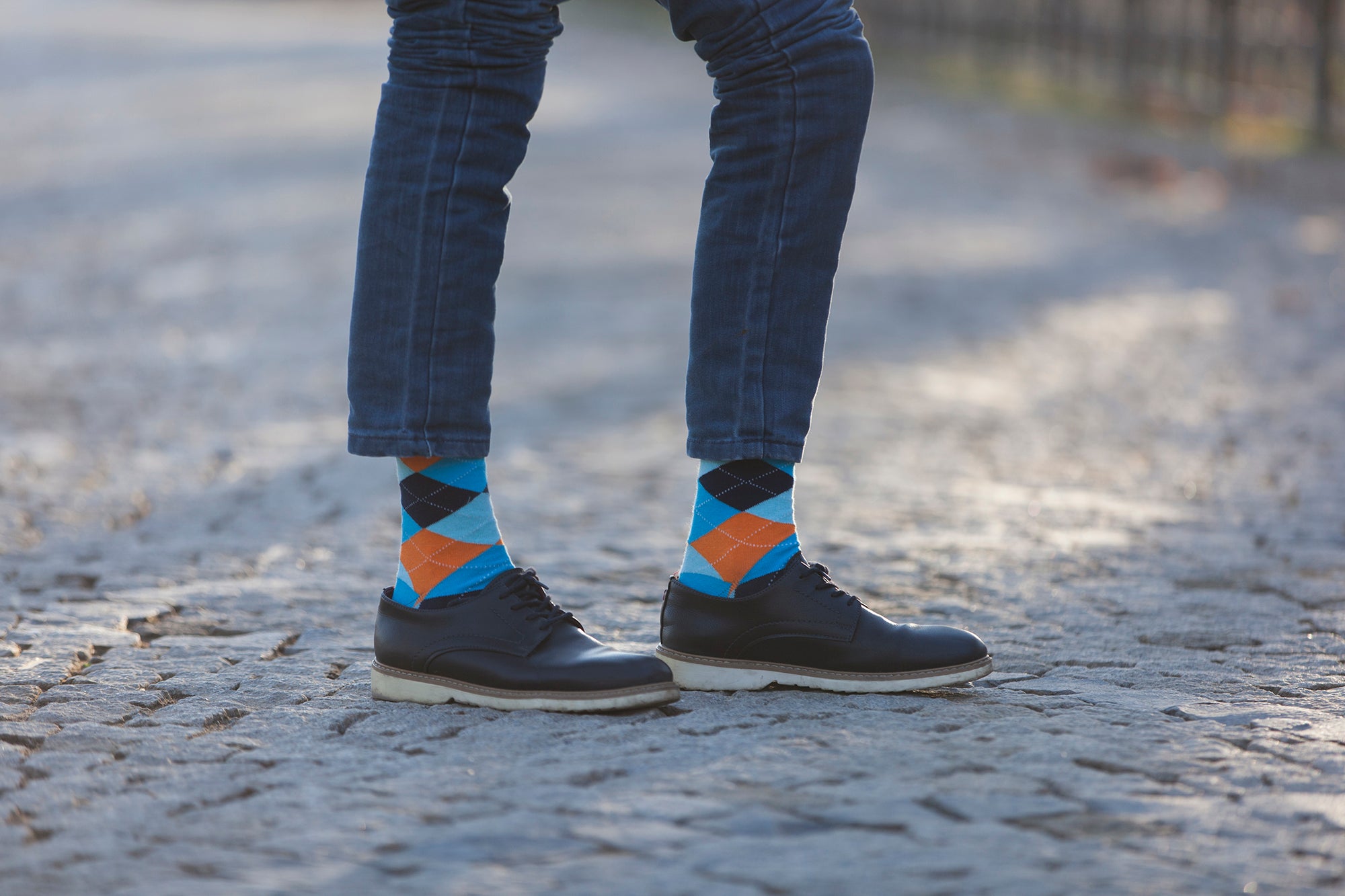 Men's Manly Argyle Socks