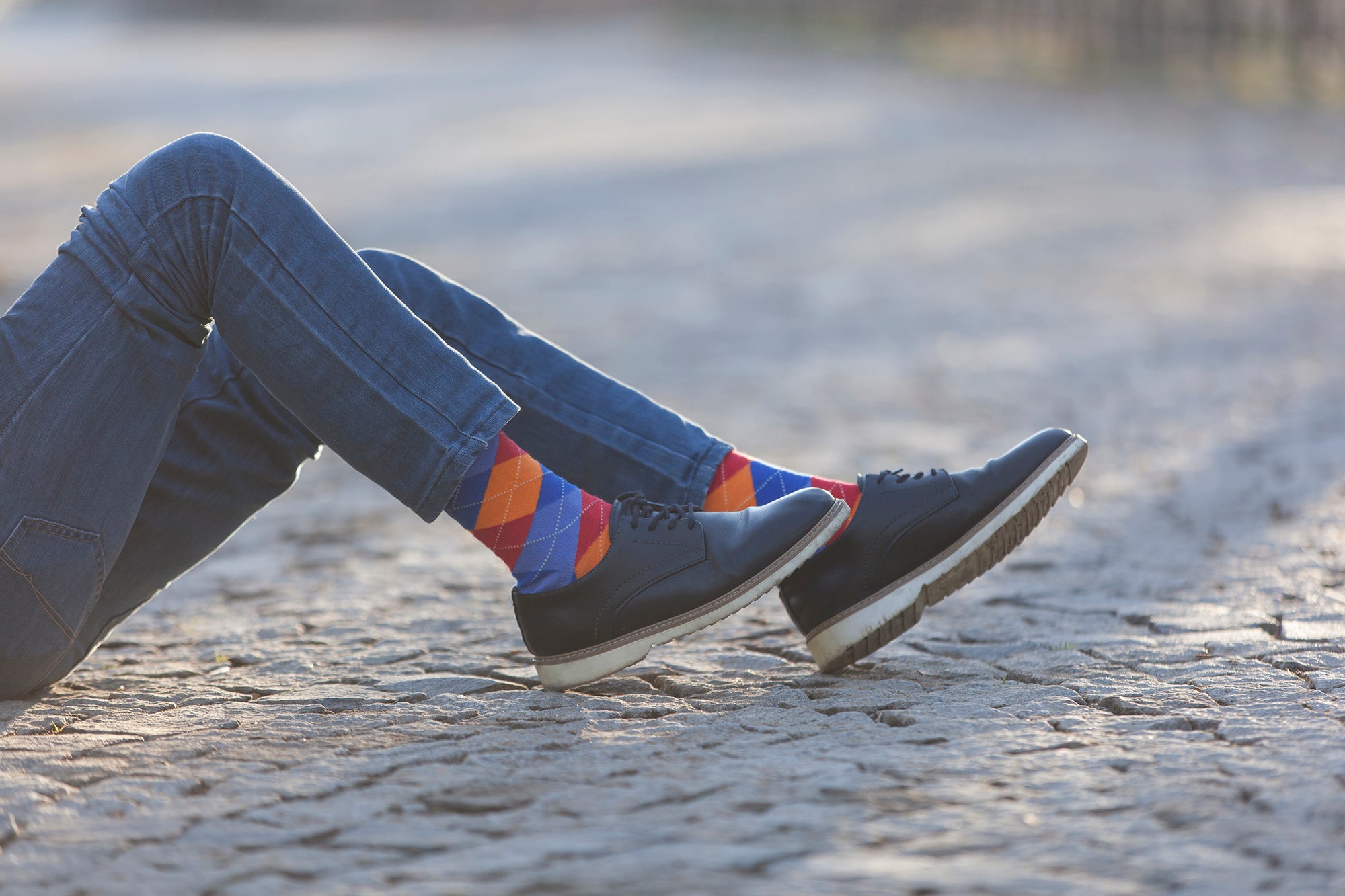 Men's Manly Argyle Socks
