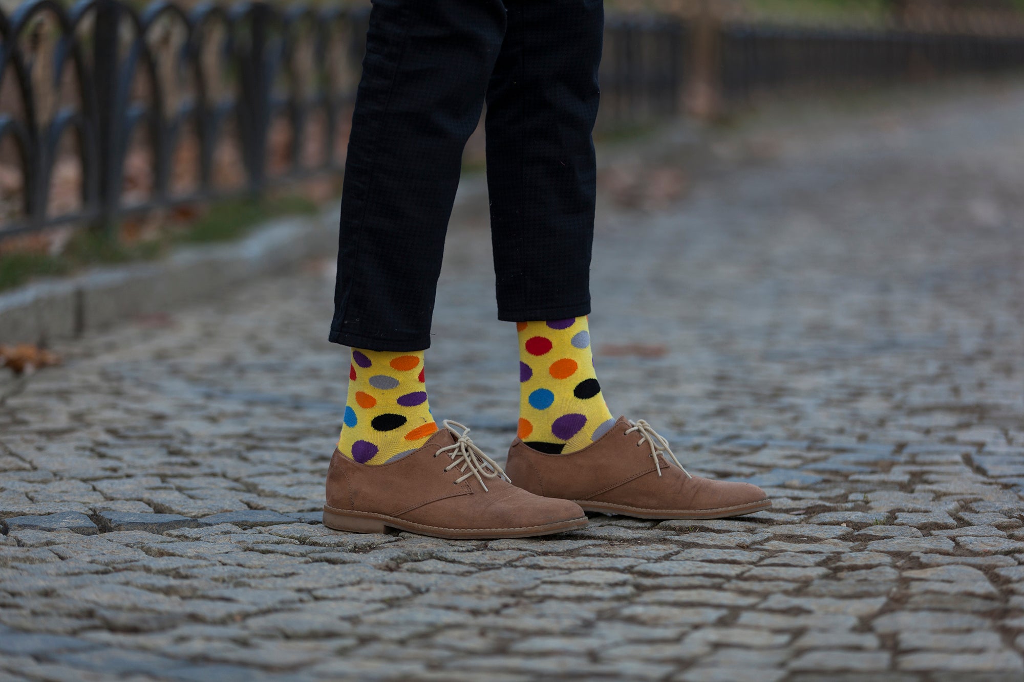 Men's Modern Dots Socks