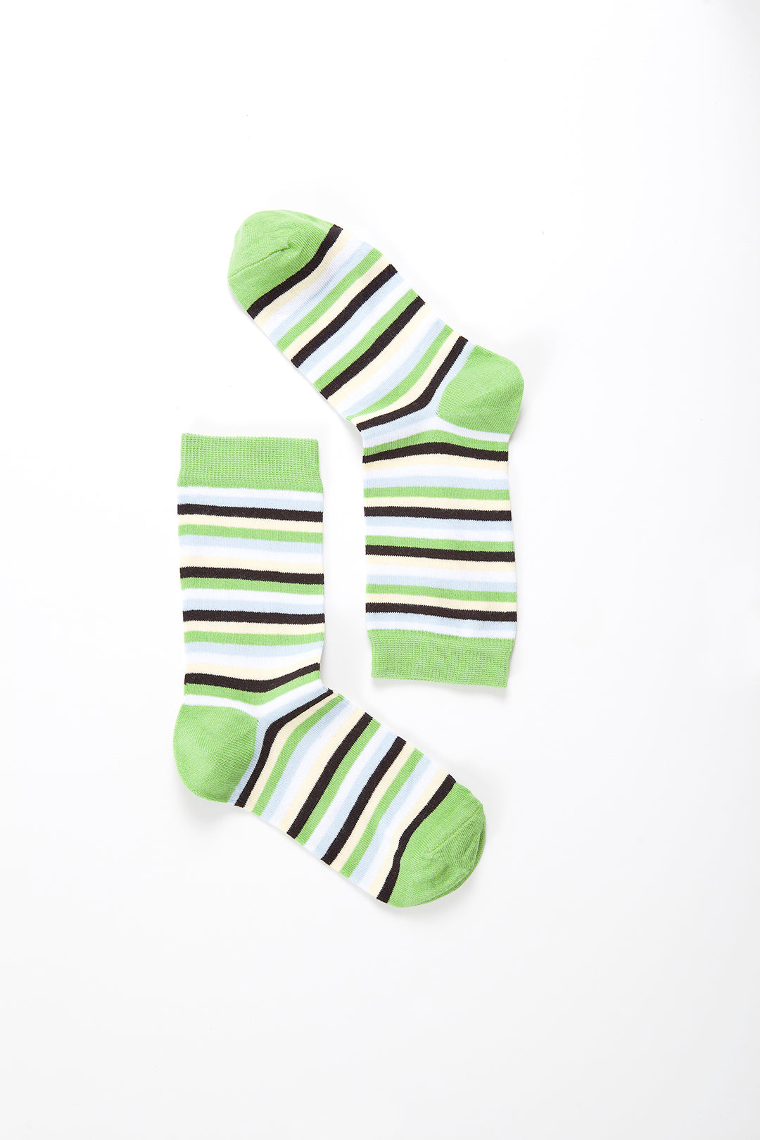 Women's Mint Stripe Socks