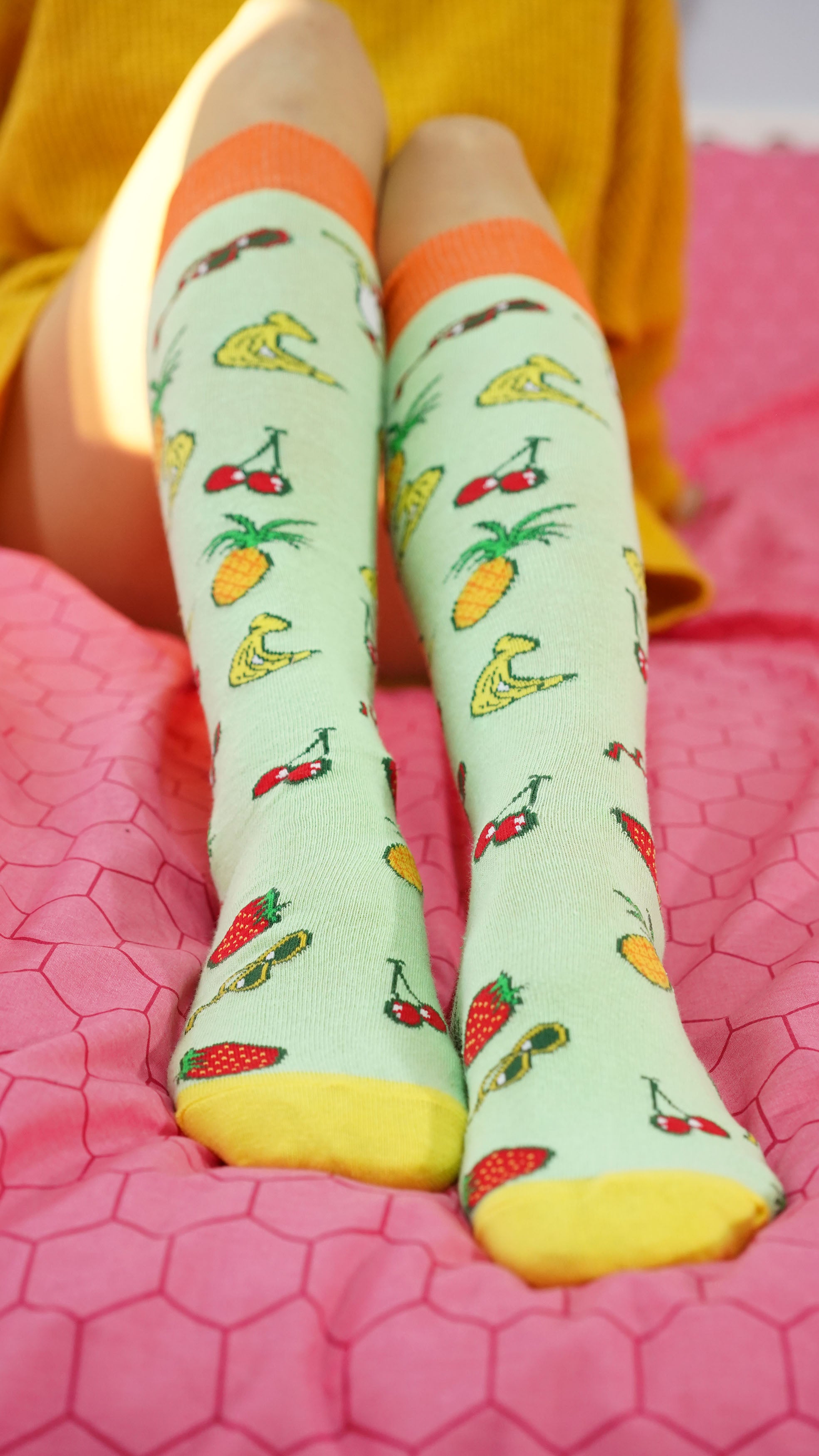Women's Tropical Knee High Socks