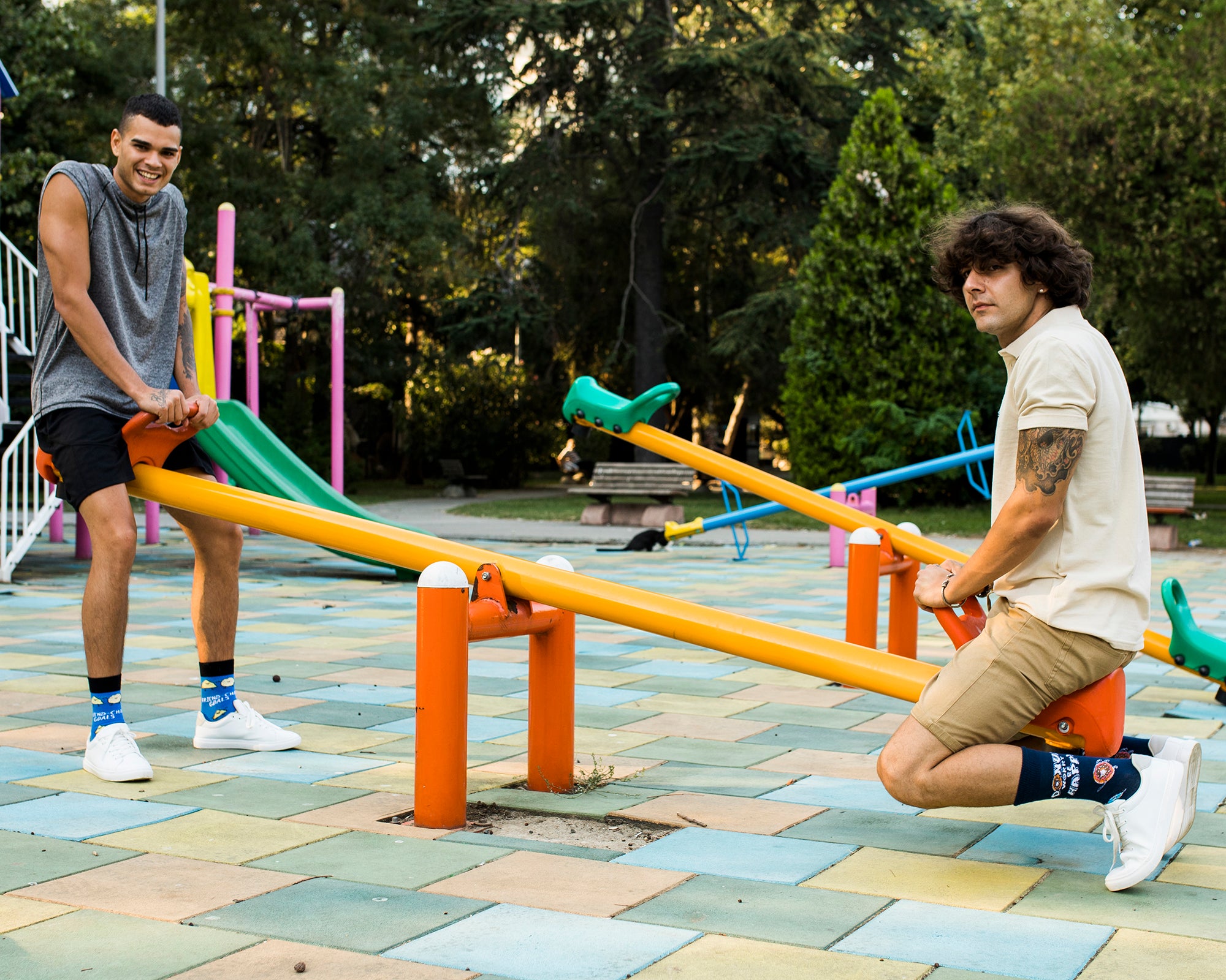 Men's Donut Worry Socks