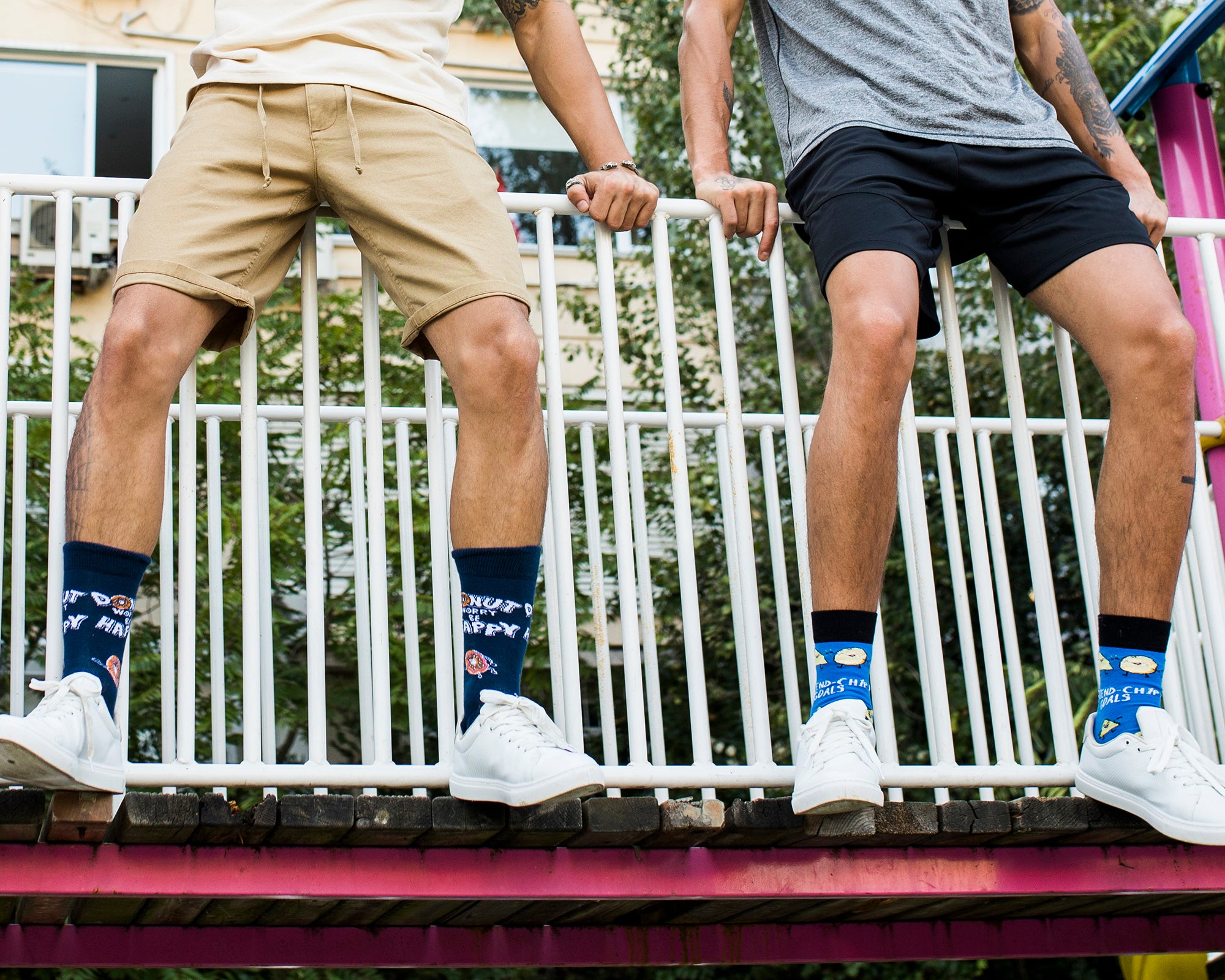 Men's Donut Worry Socks