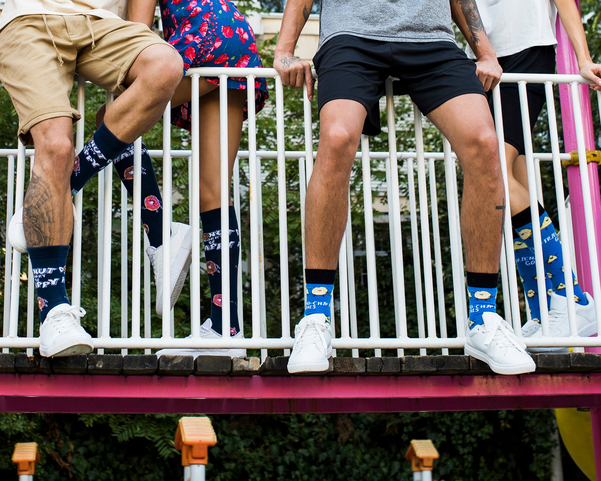 Men's Donut Worry Socks