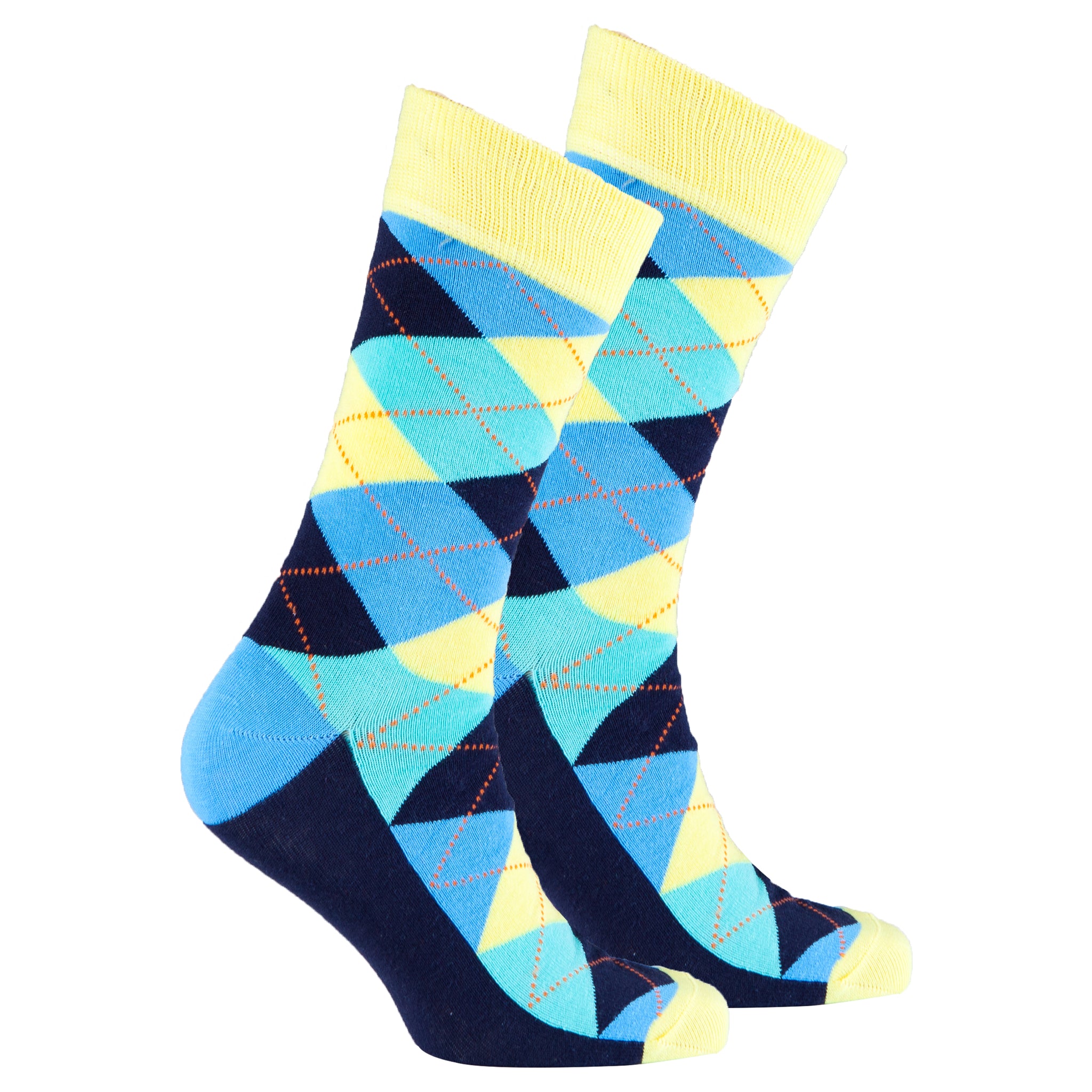 Men's Aspen Gold Argyle Socks - Socks n Socks
