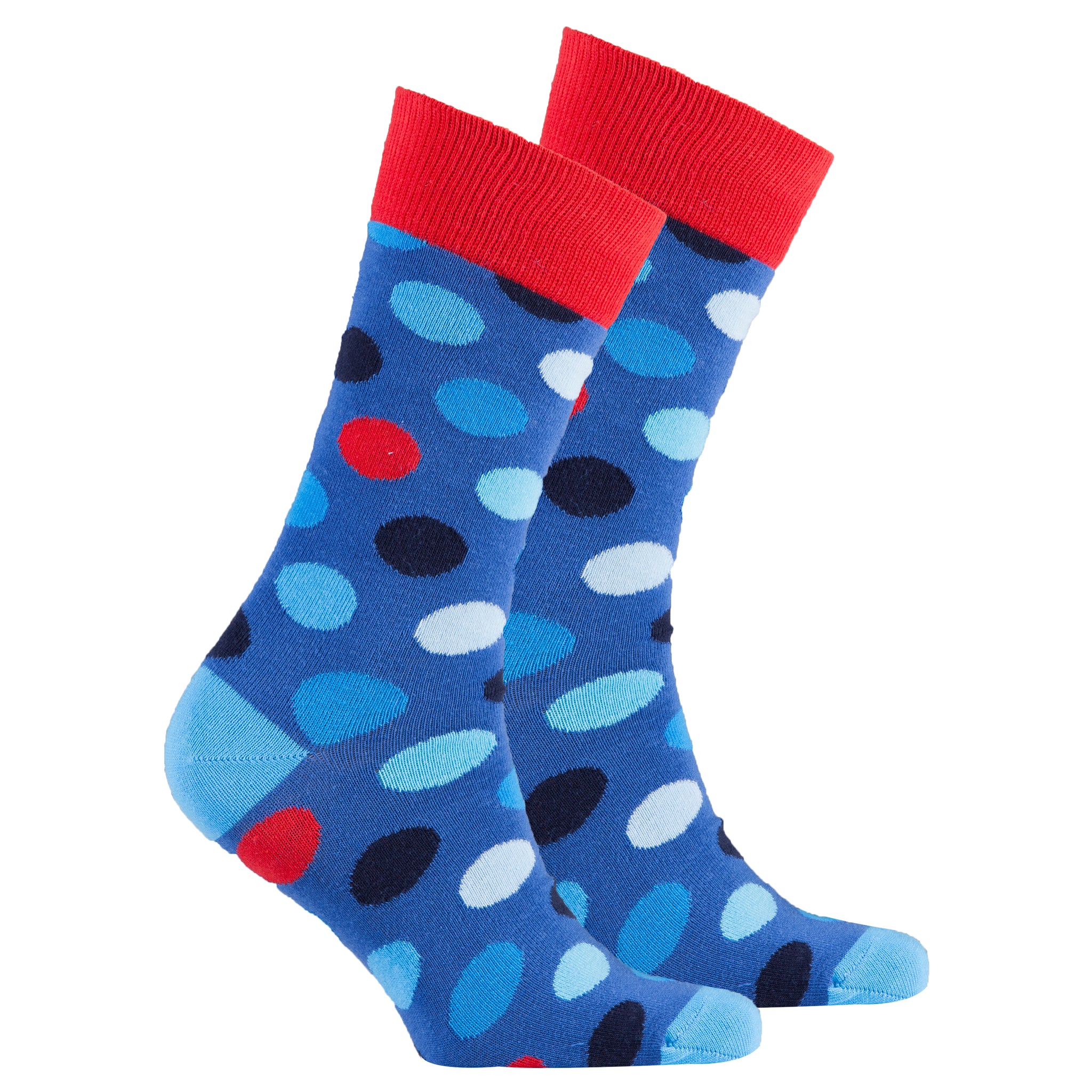 Men's Red Admiral Dot Socks