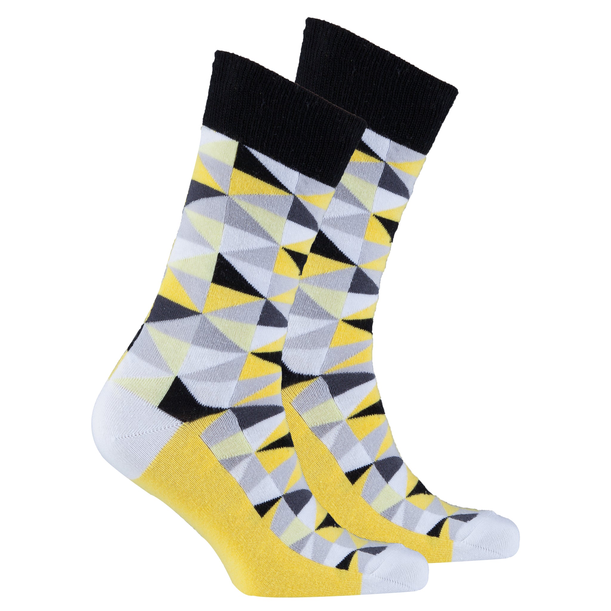 Men's Canary Triangle Socks