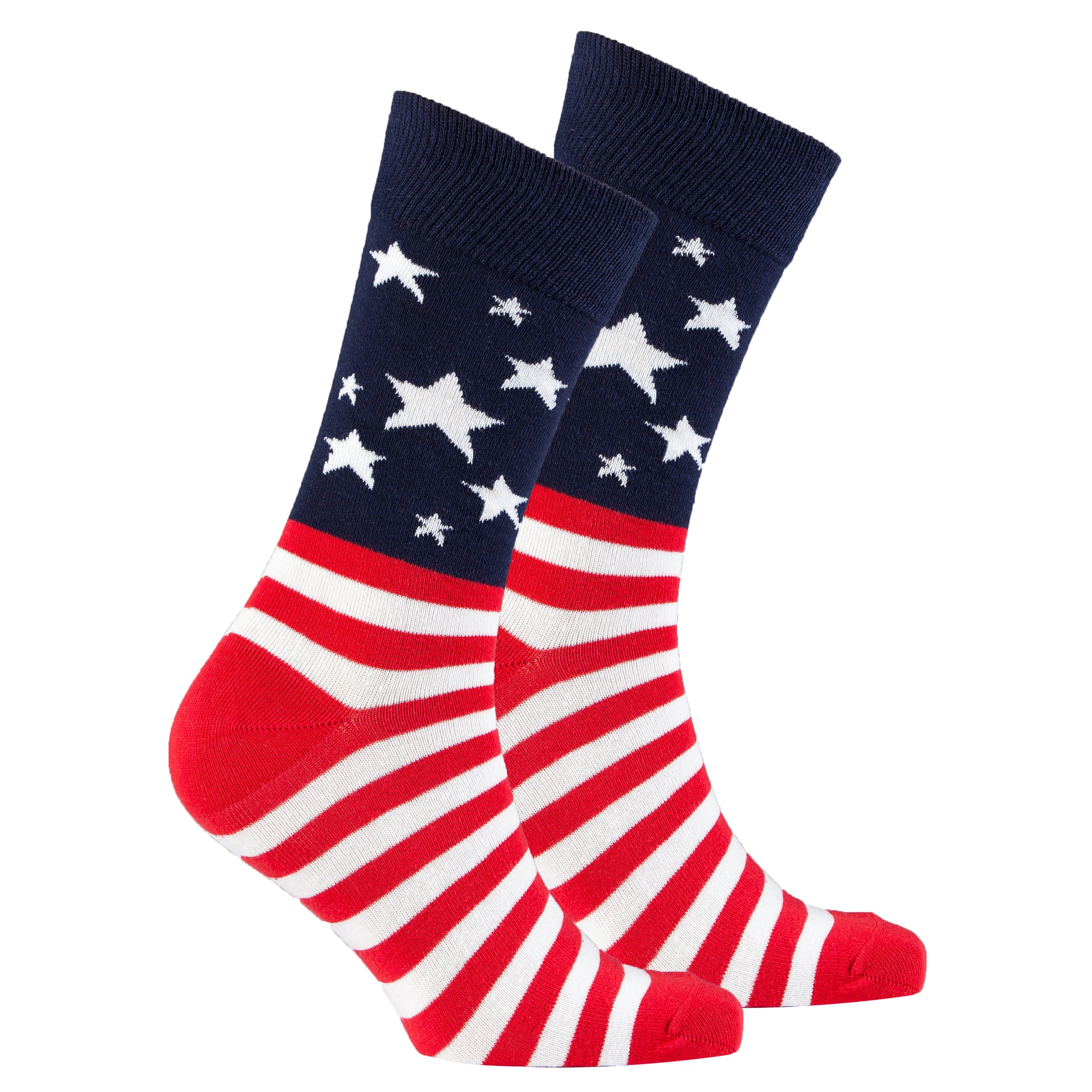 Men's Usa Flag Stars Socks