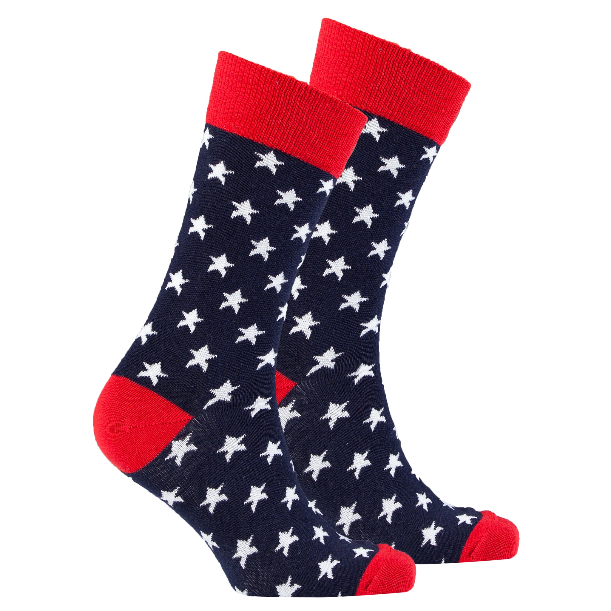 Men's Usa Patriotic Stars Socks
