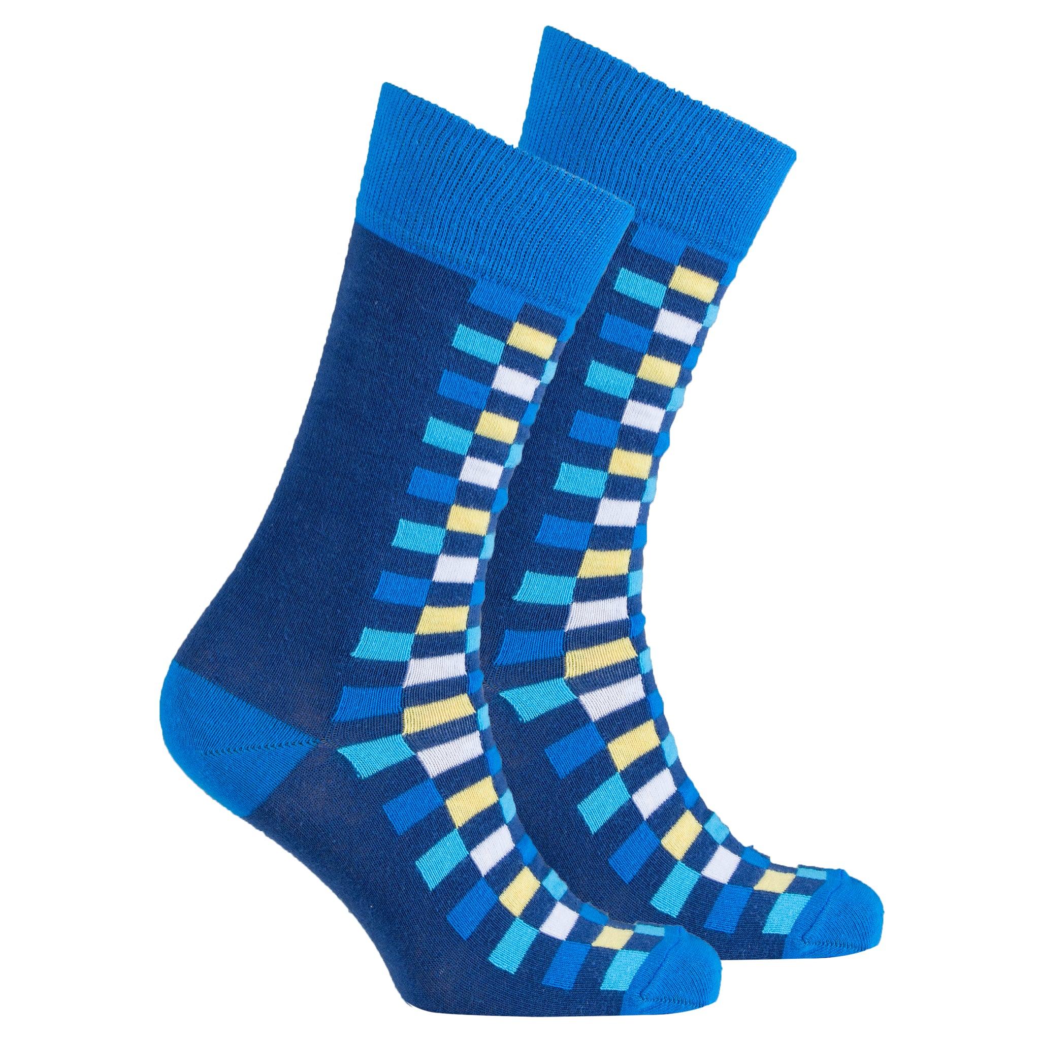 Men's Lapis Square Socks