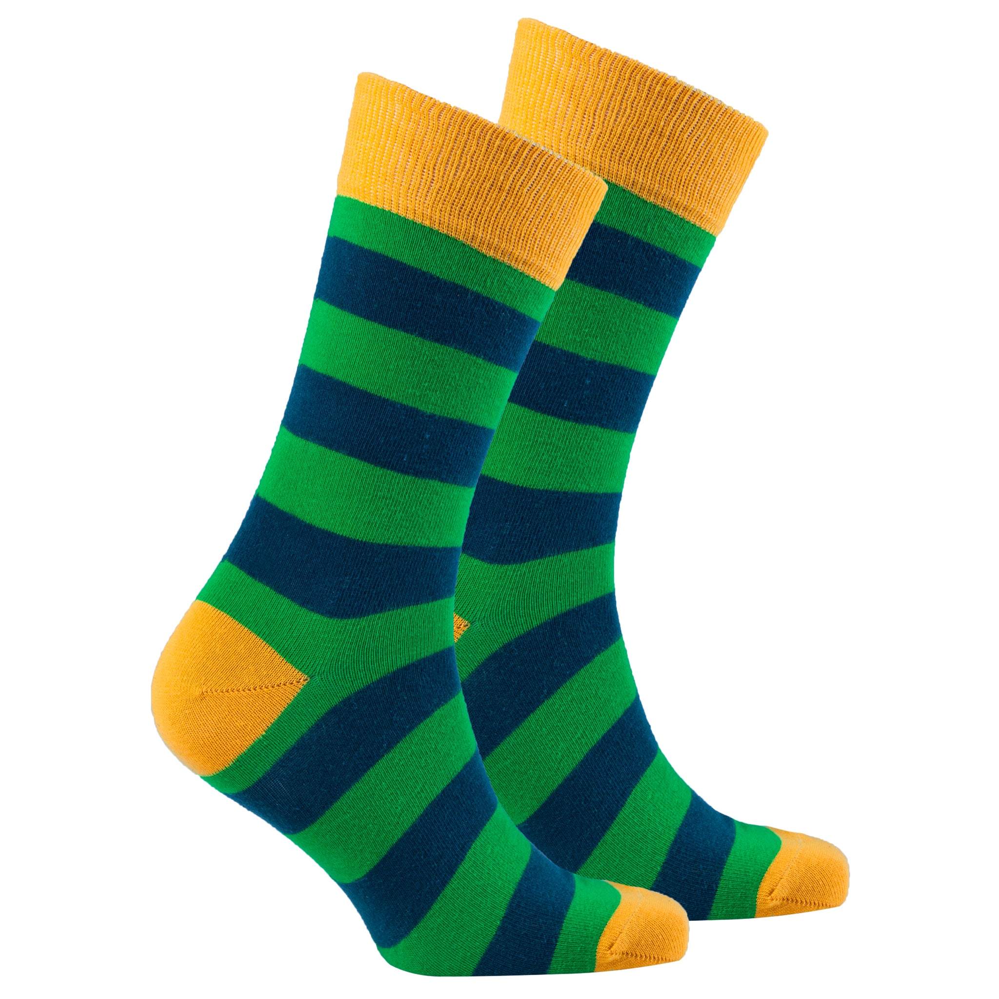 Men's Carrot Leaf Stripe Socks