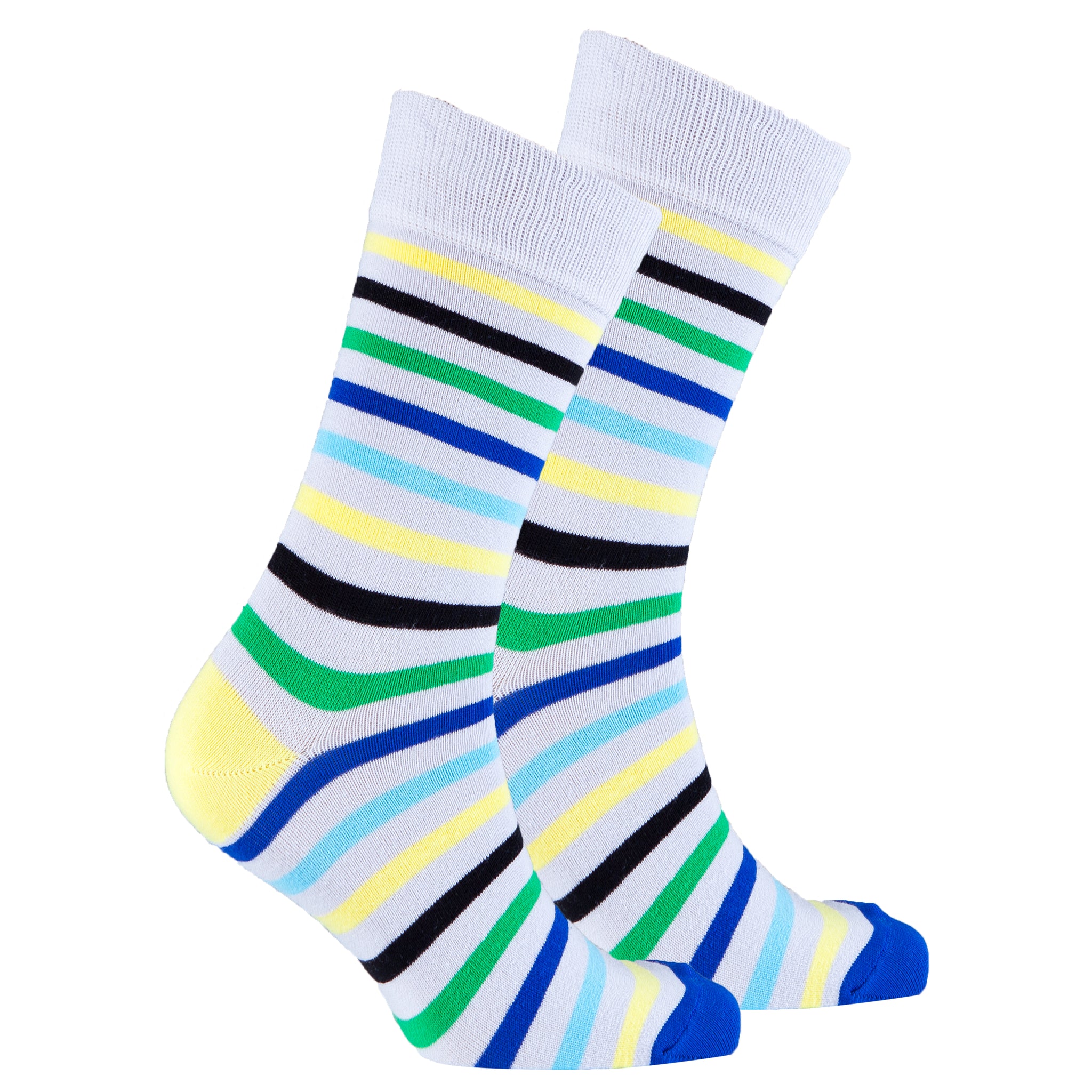 Men's Ash Stripe Socks