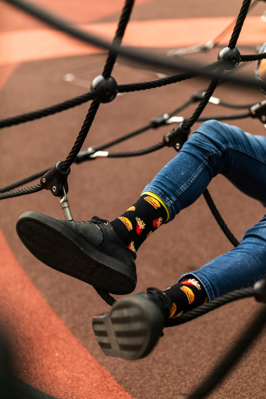 Men's Burger & Fries Socks