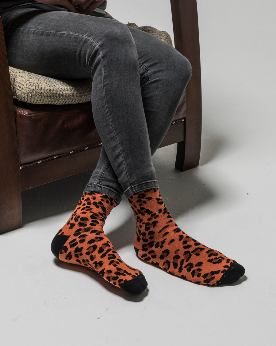 Men's Leopard Socks