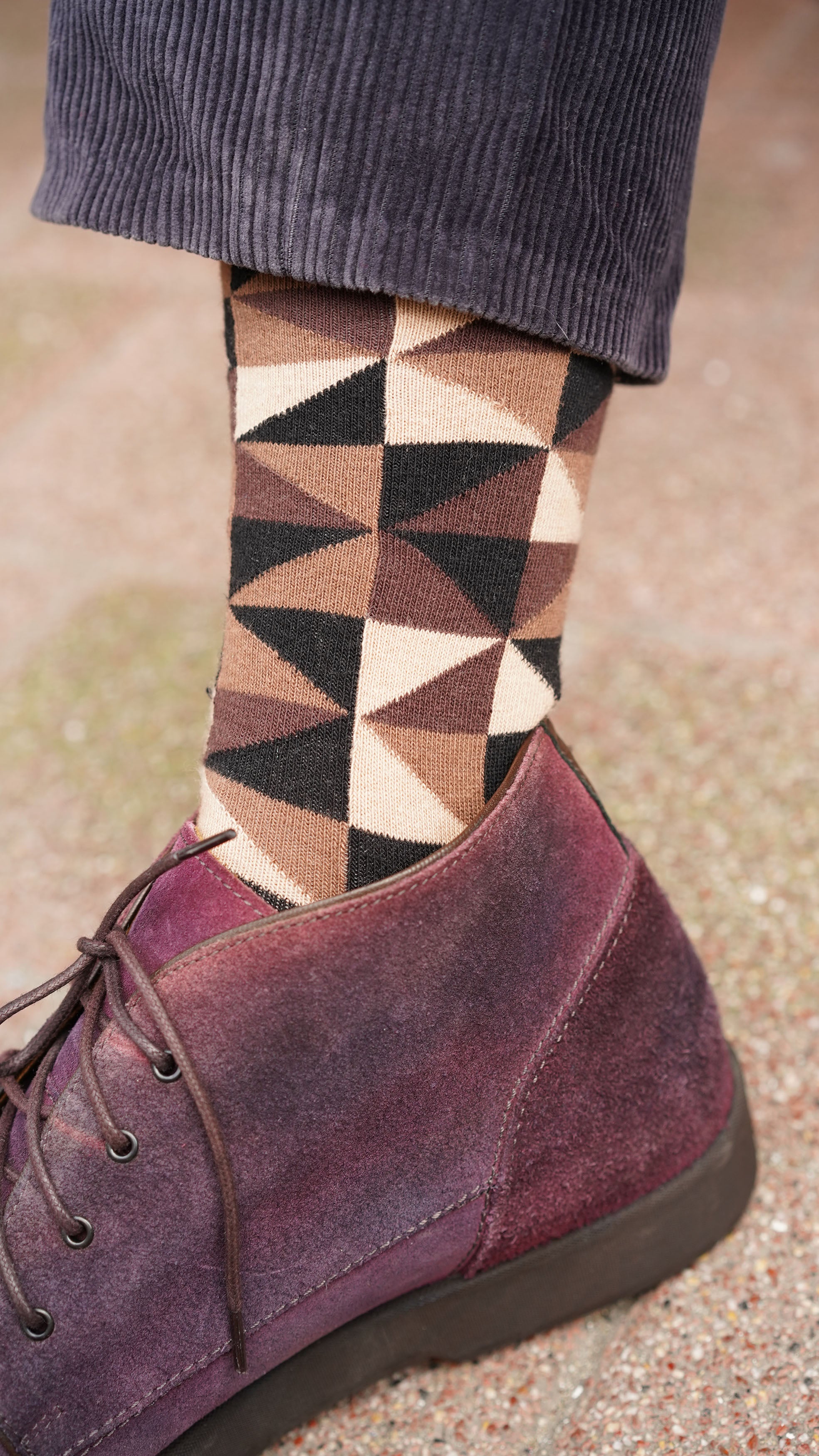 Men's Sand Triangle Socks
