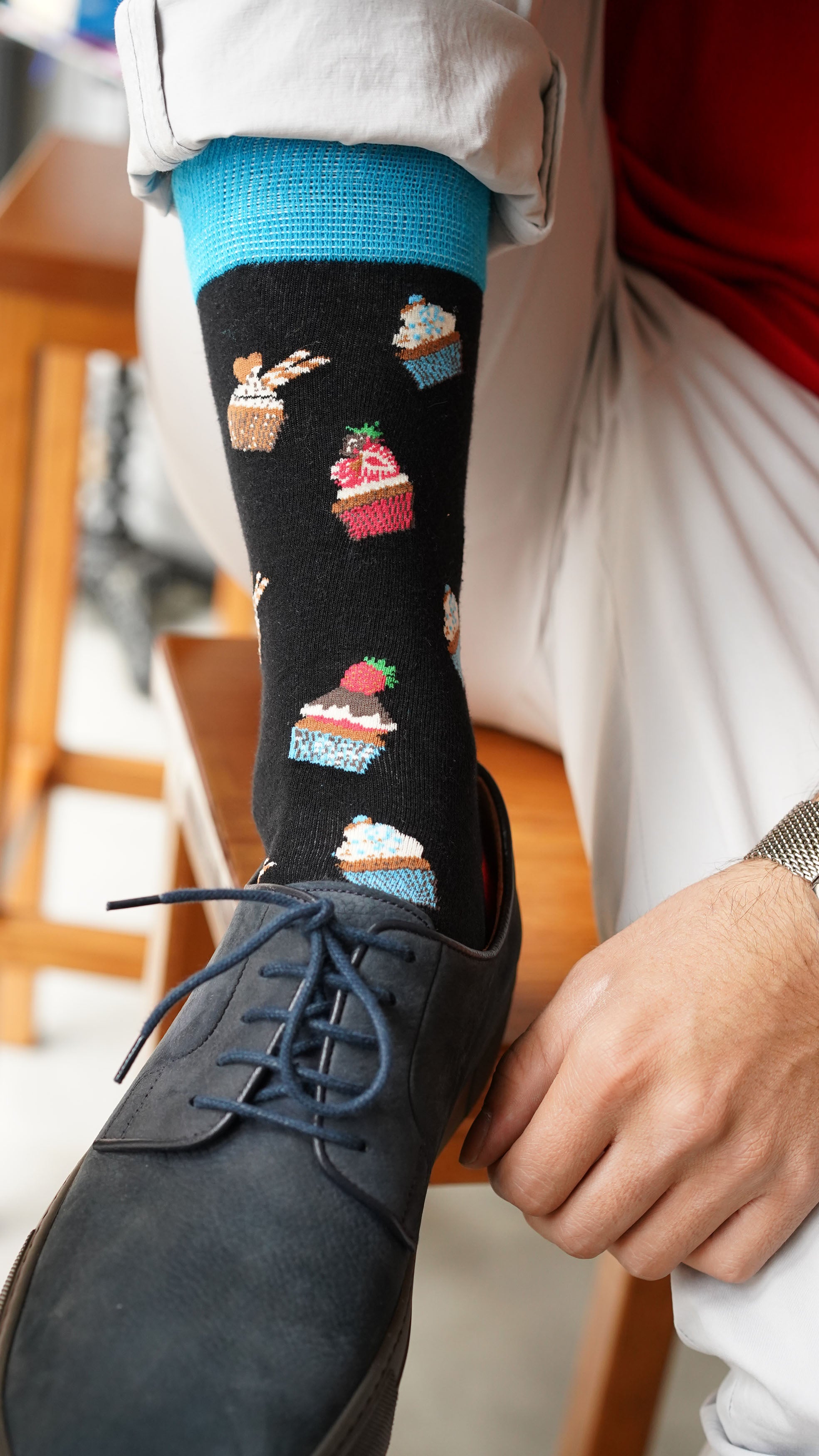 Men's Cupcake Socks