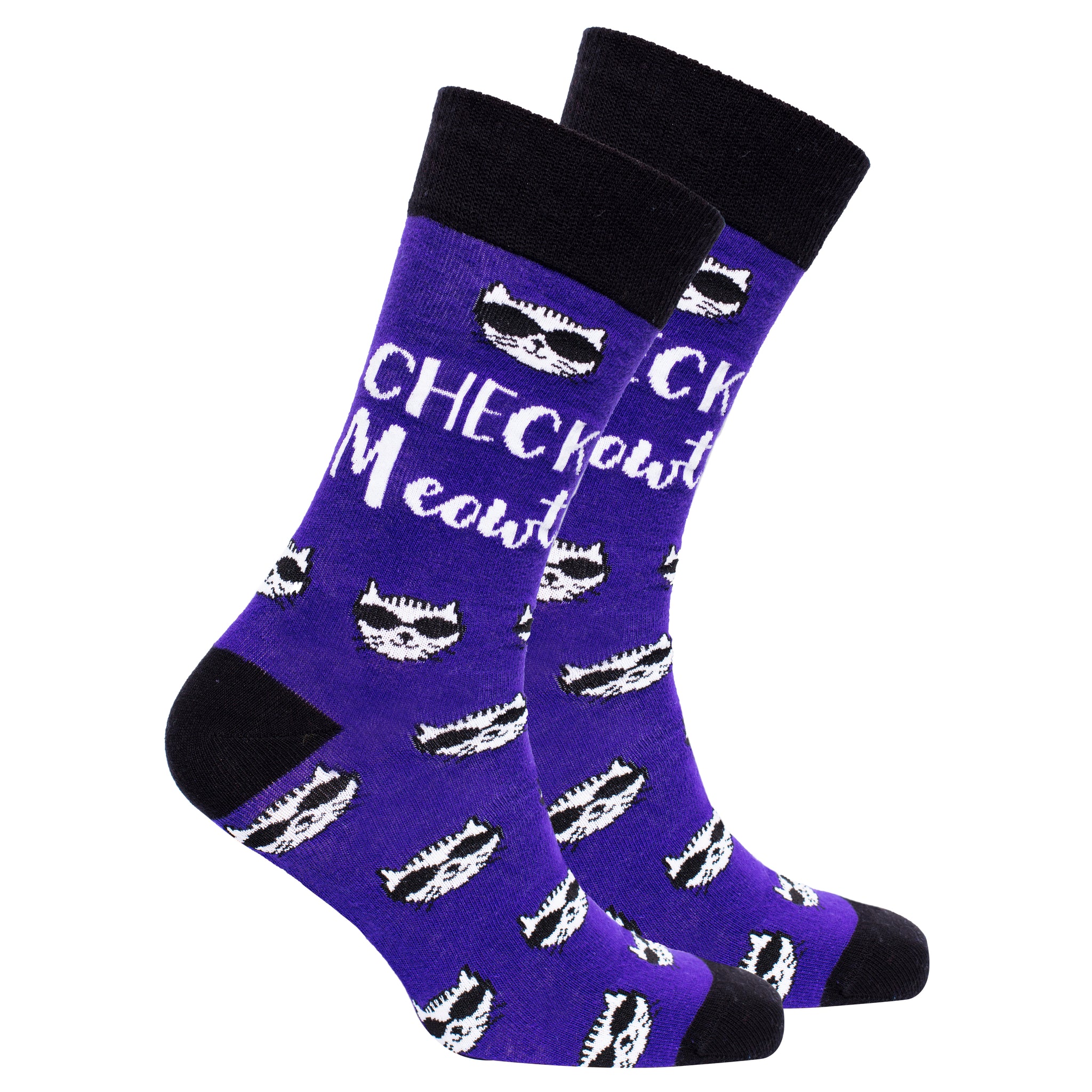 Men's Check Meowt Socks