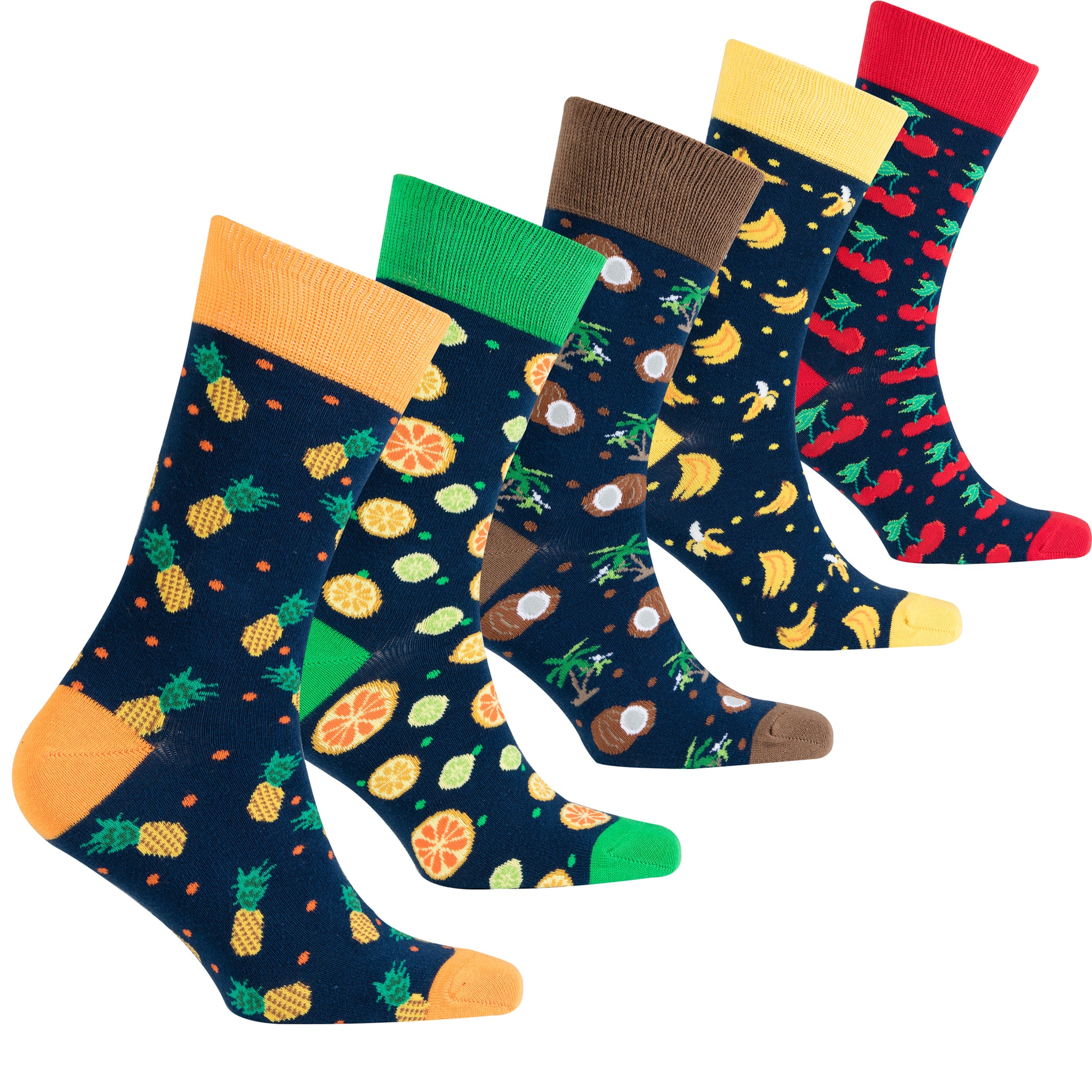Men's Cheerful Fruits Socks
