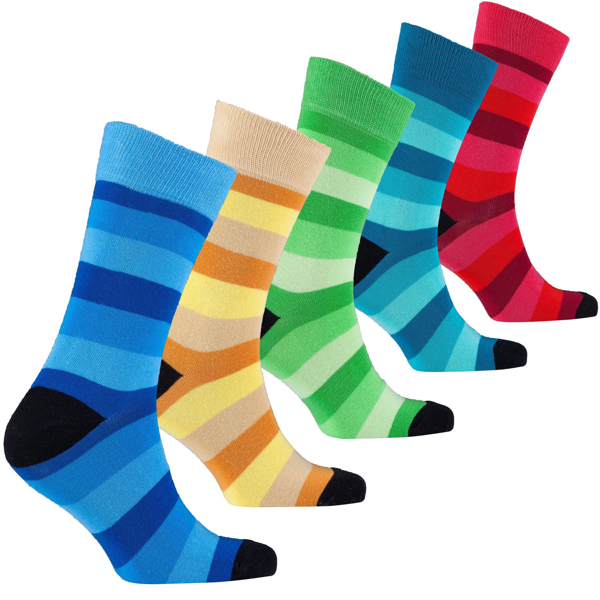 Men's Faded Stripes Socks