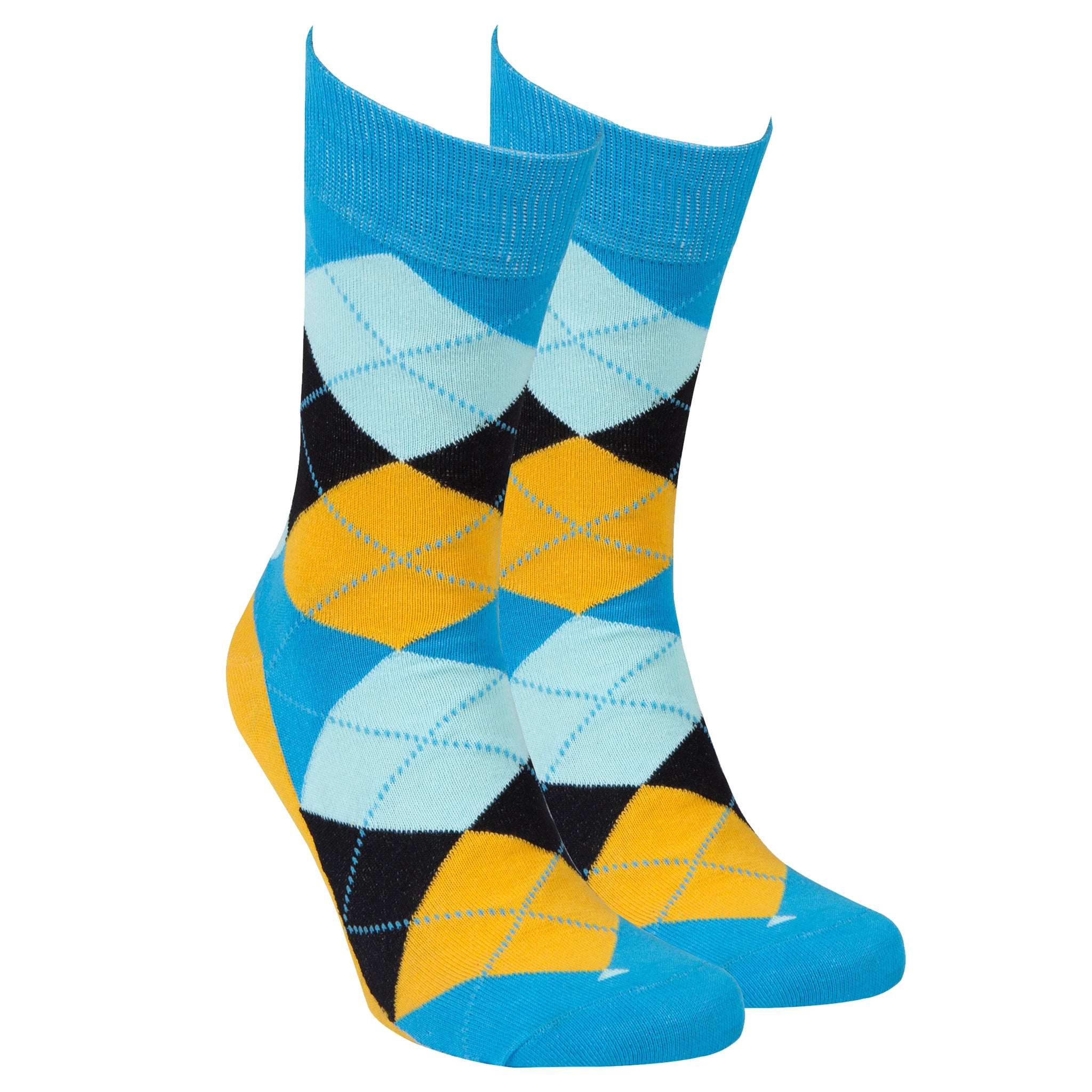 Men's Bluebird Argyle Socks