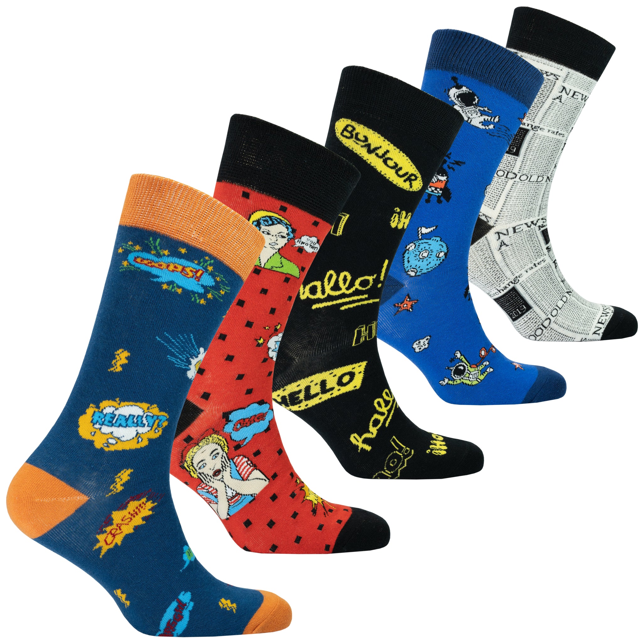 Men's Super Cool Socks different types