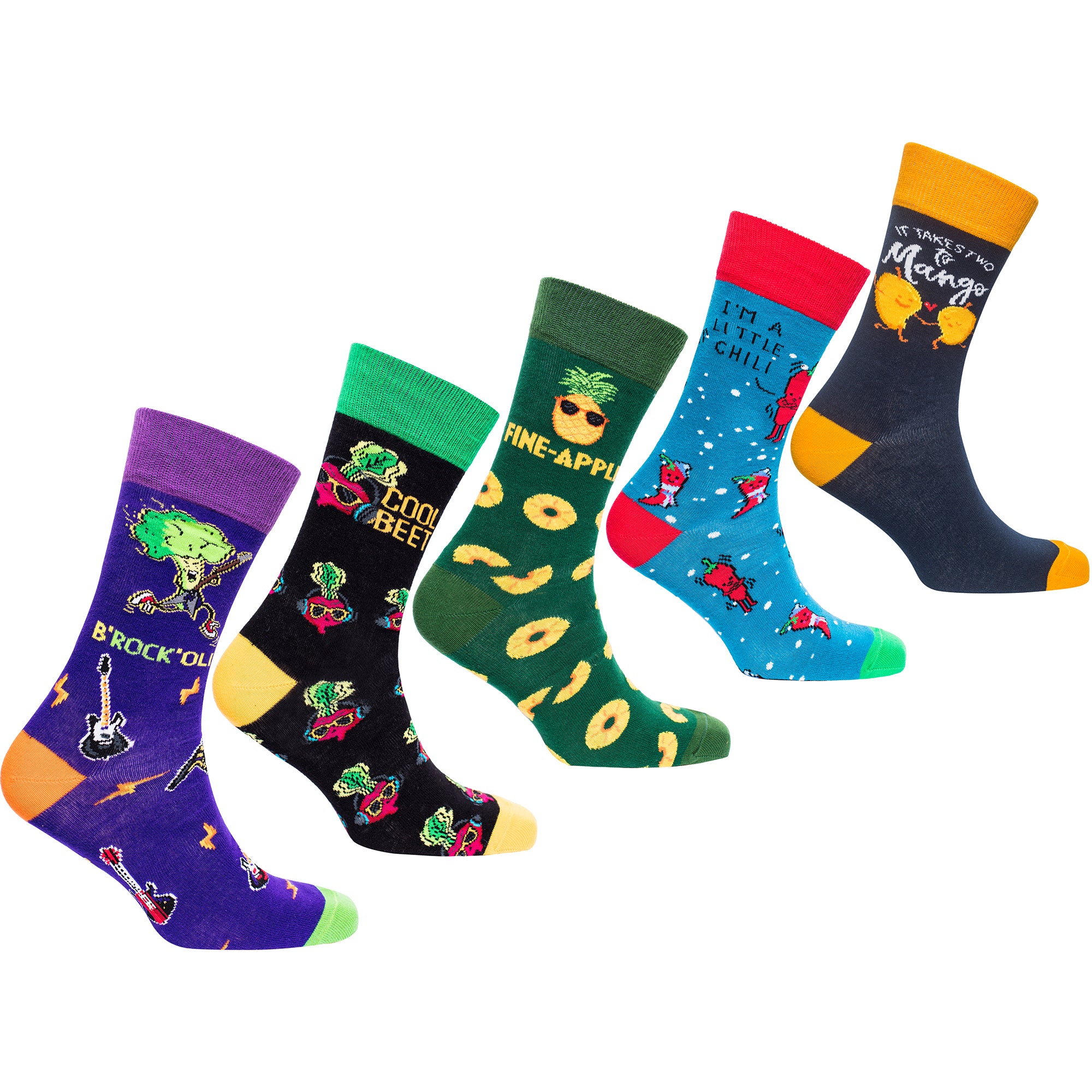 Men's Funky Veggies Socks