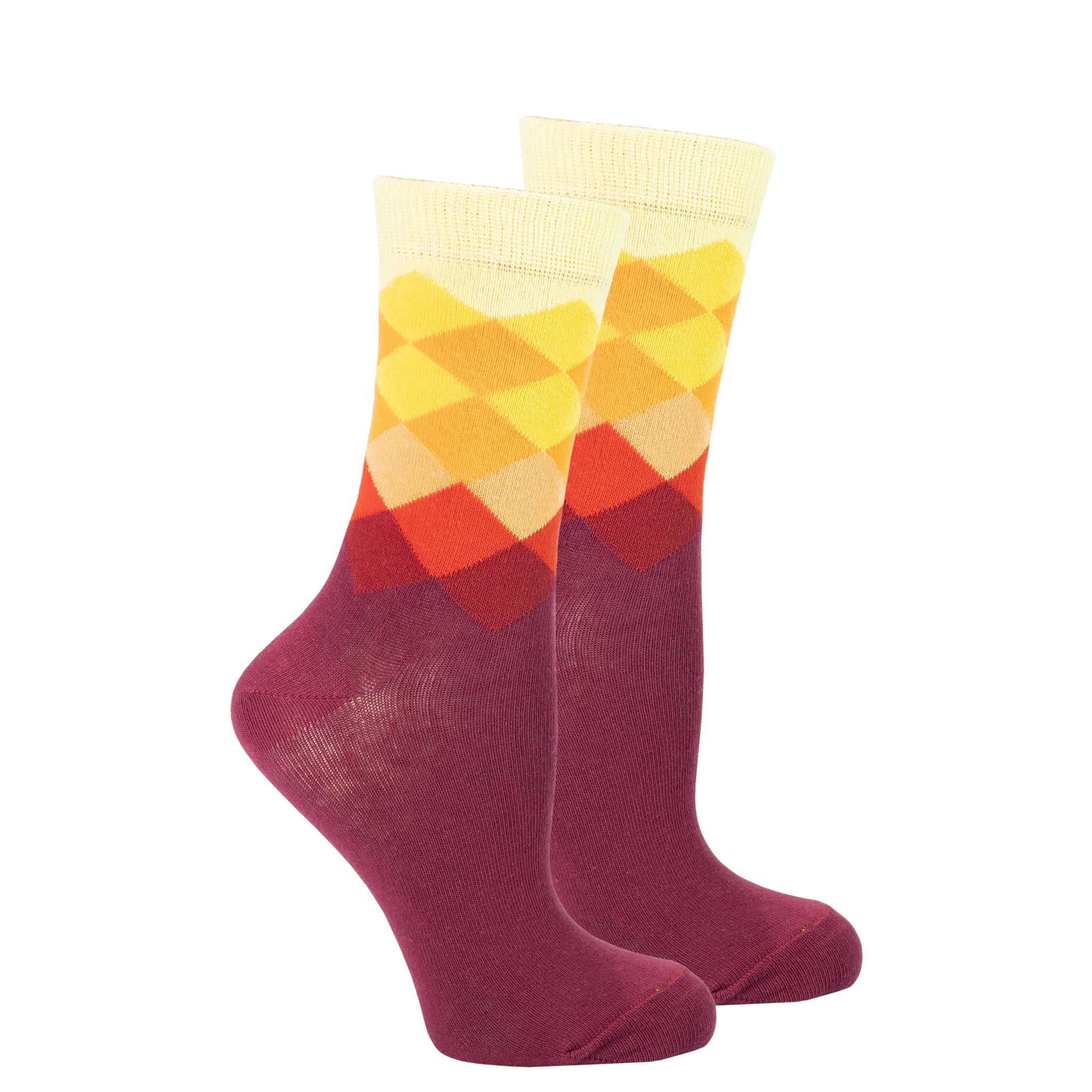 Women's Flame Diamond Socks