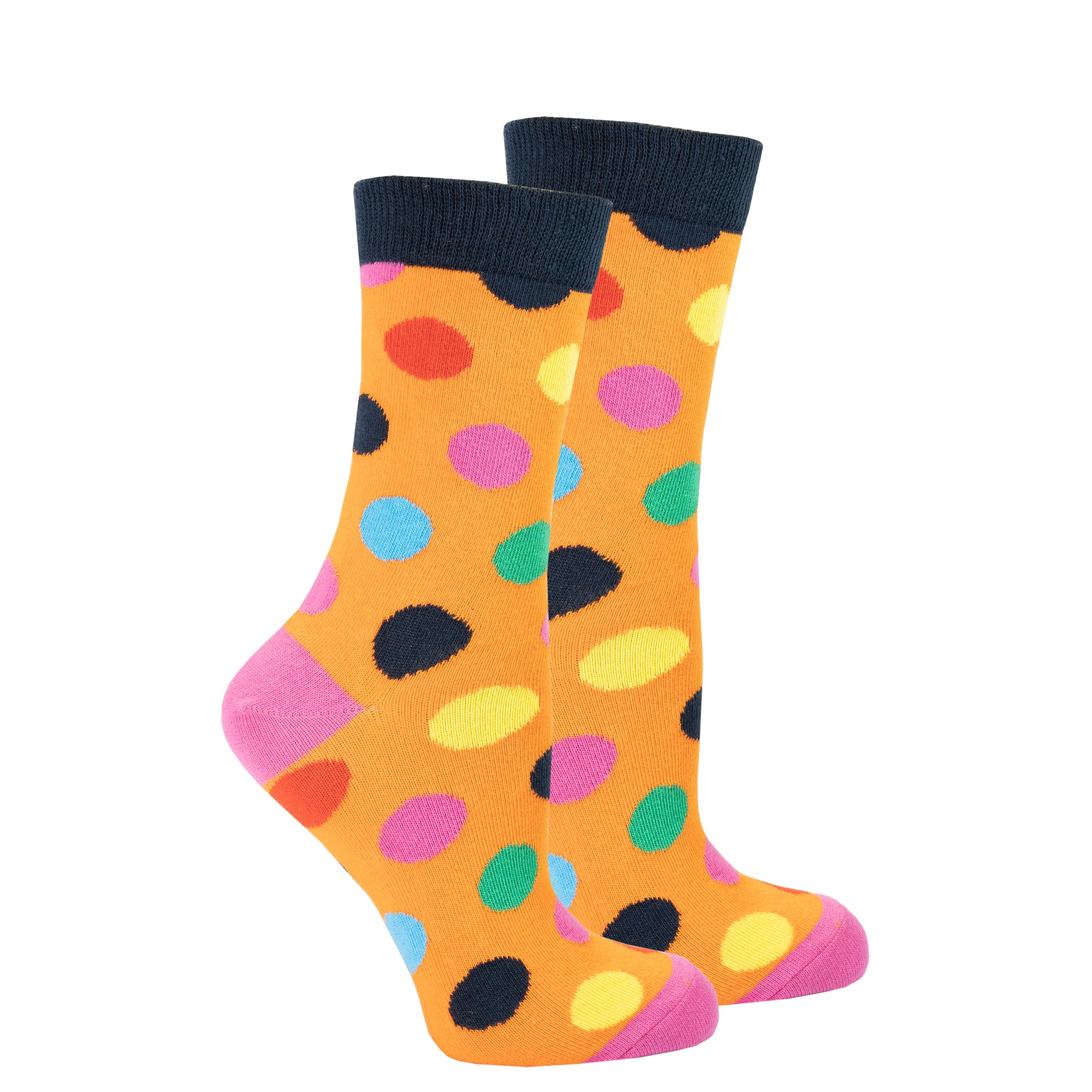 Women's Mandarin Dot Socks