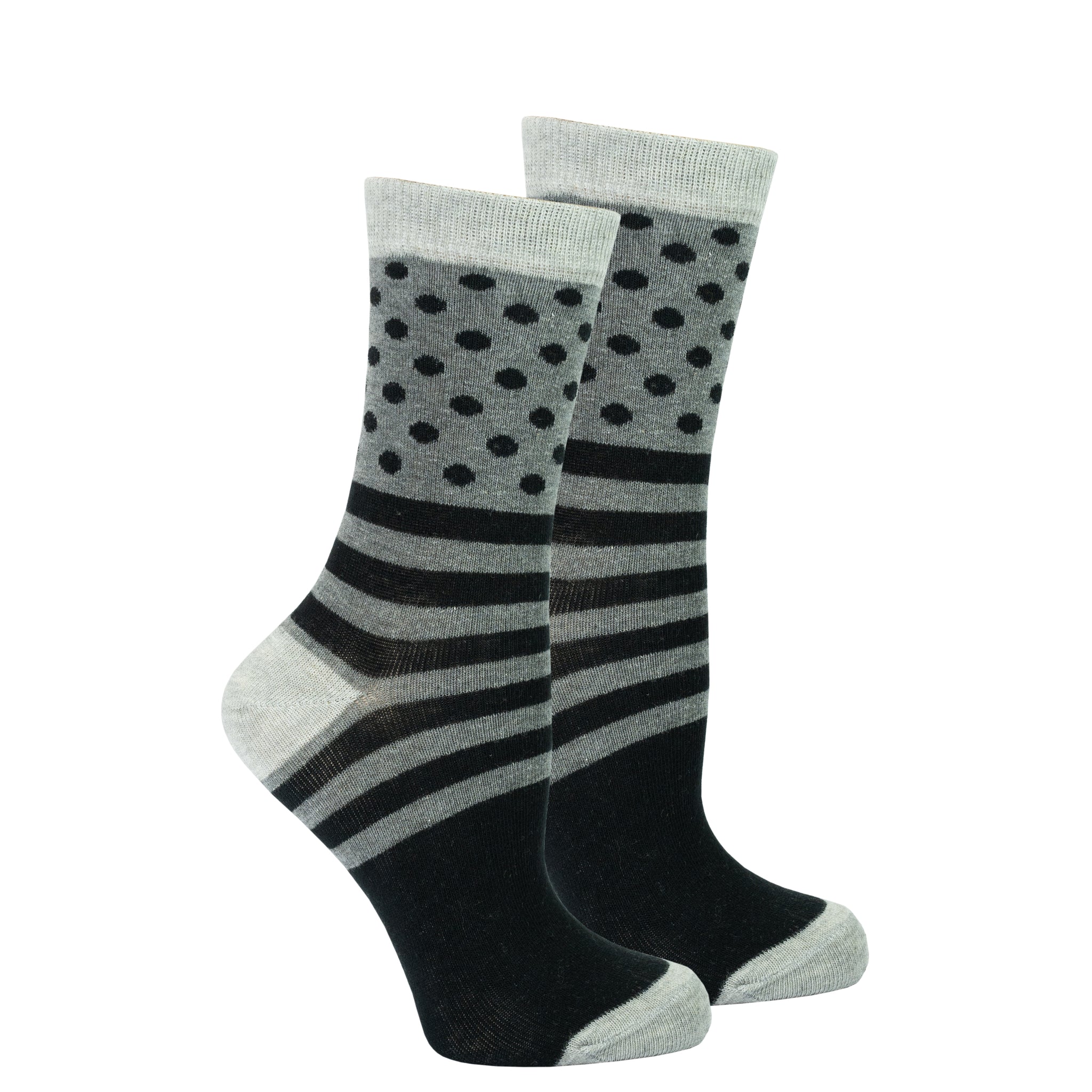 Women's Stone Dot Stripe Socks