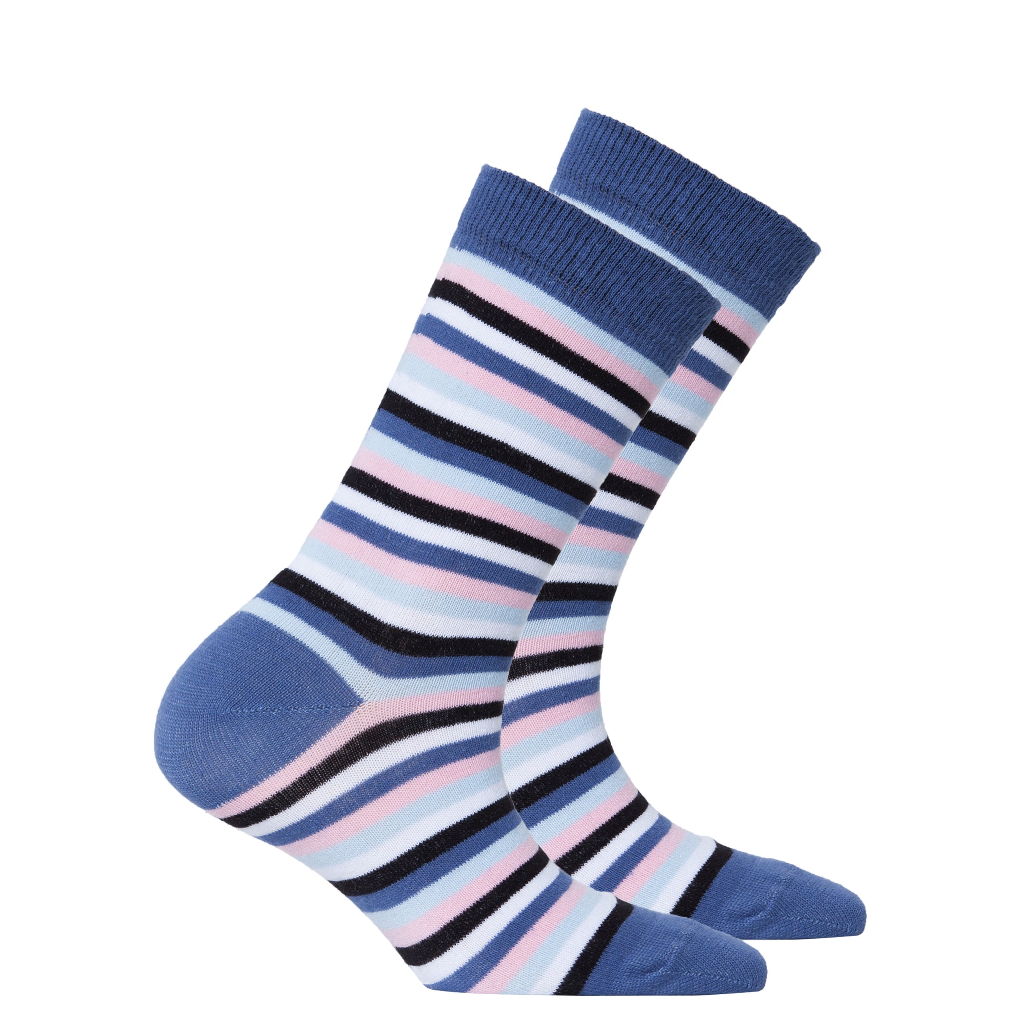 Women's Pewter Stripe Socks