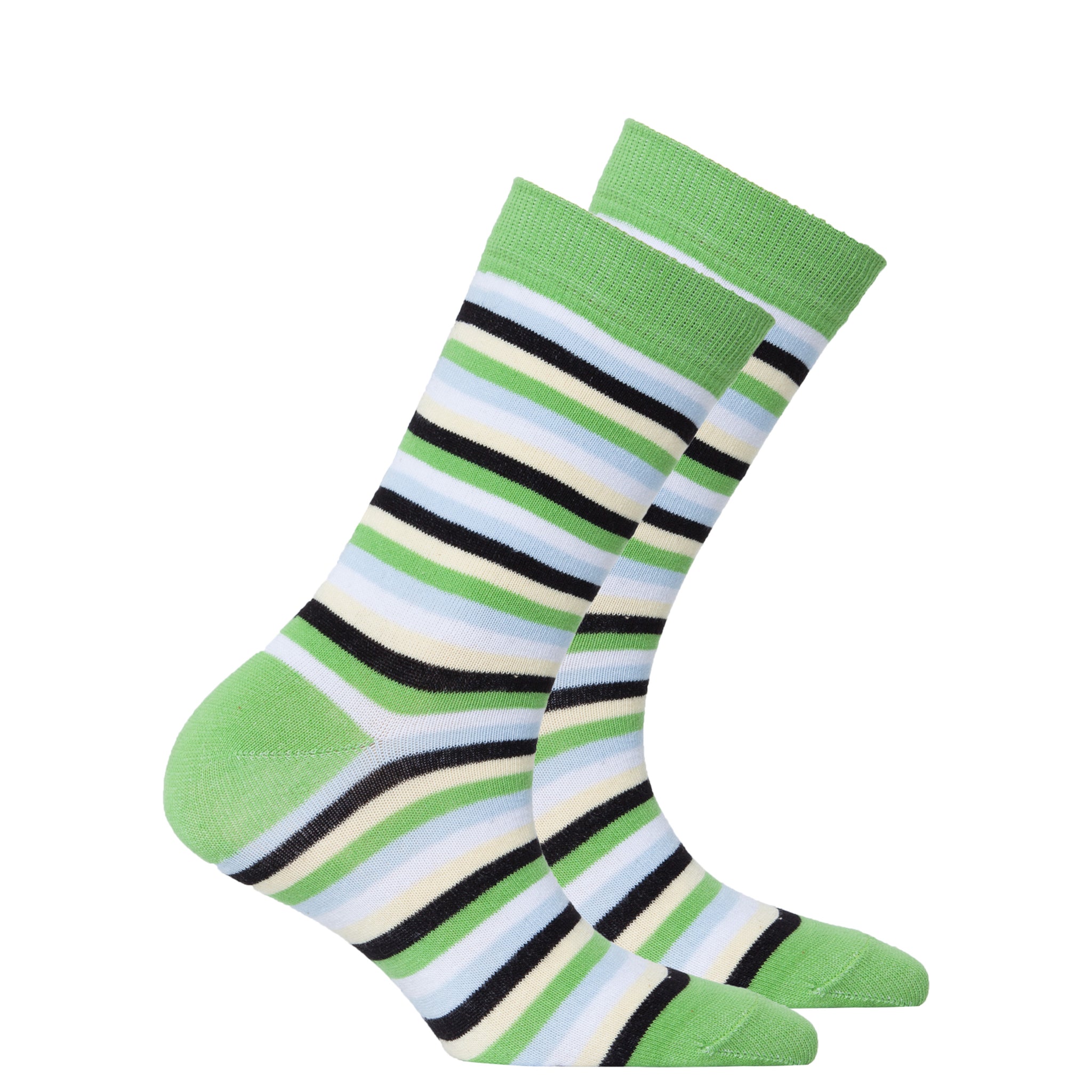 Women's Mint Stripe Socks