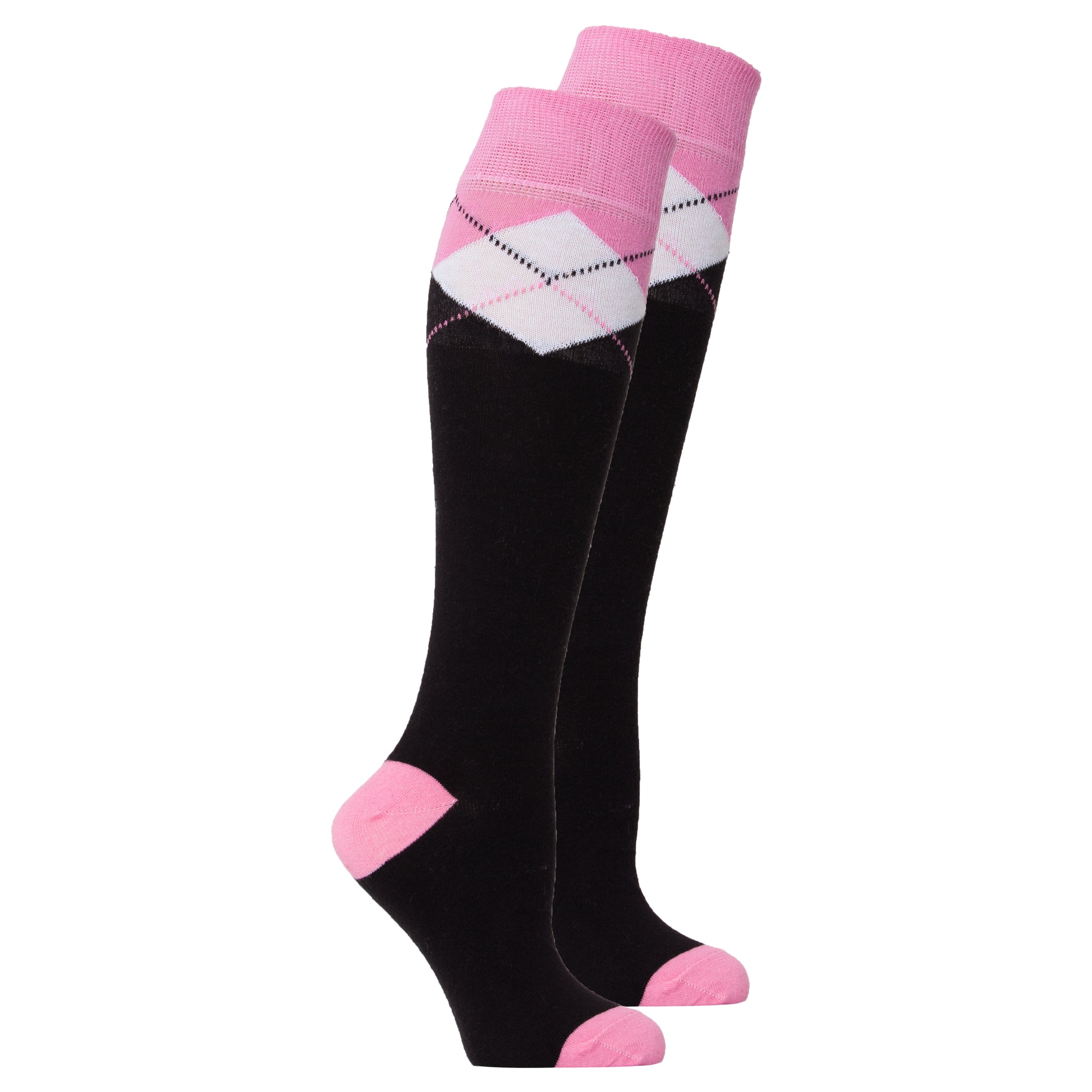 Women's Black Candy Knee High Socks