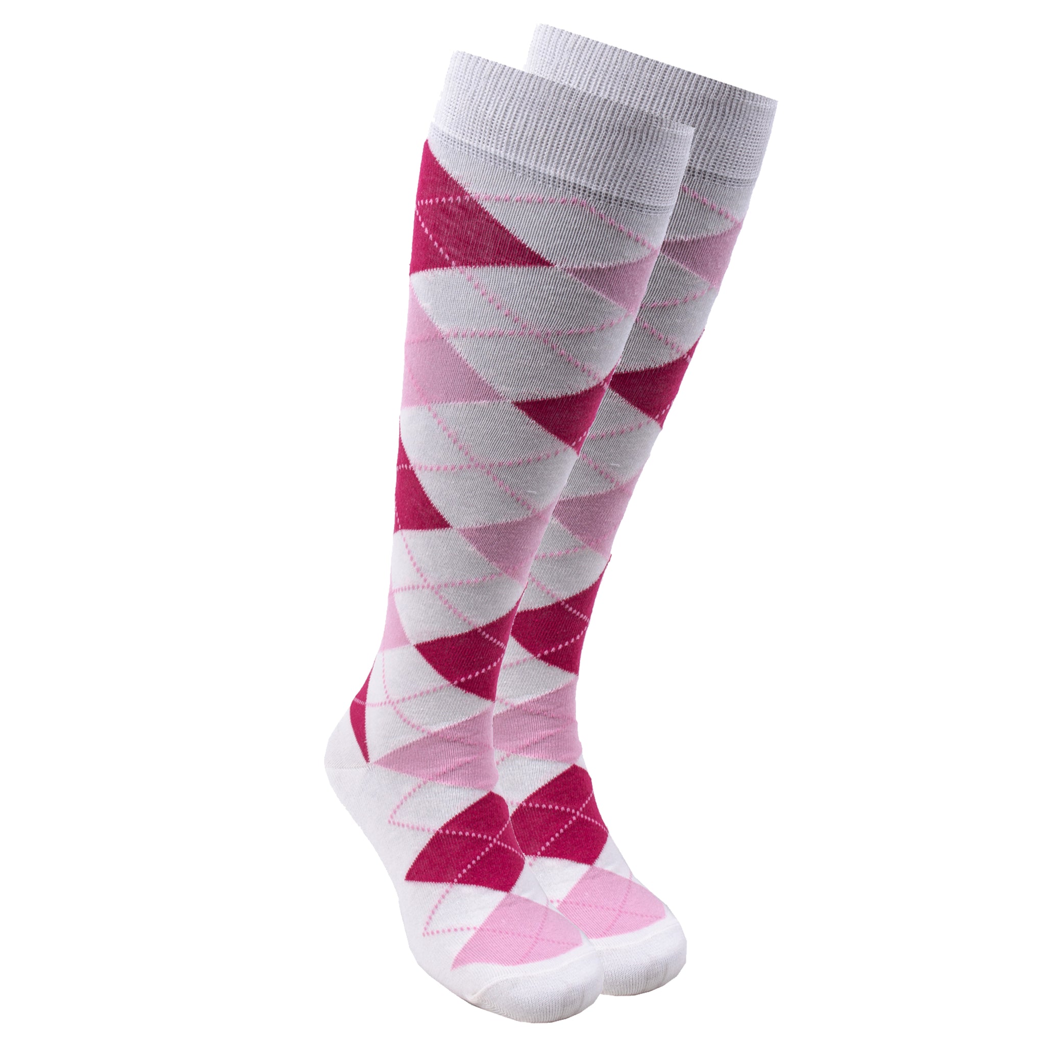 Women's Pink Cloud Knee High Socks
