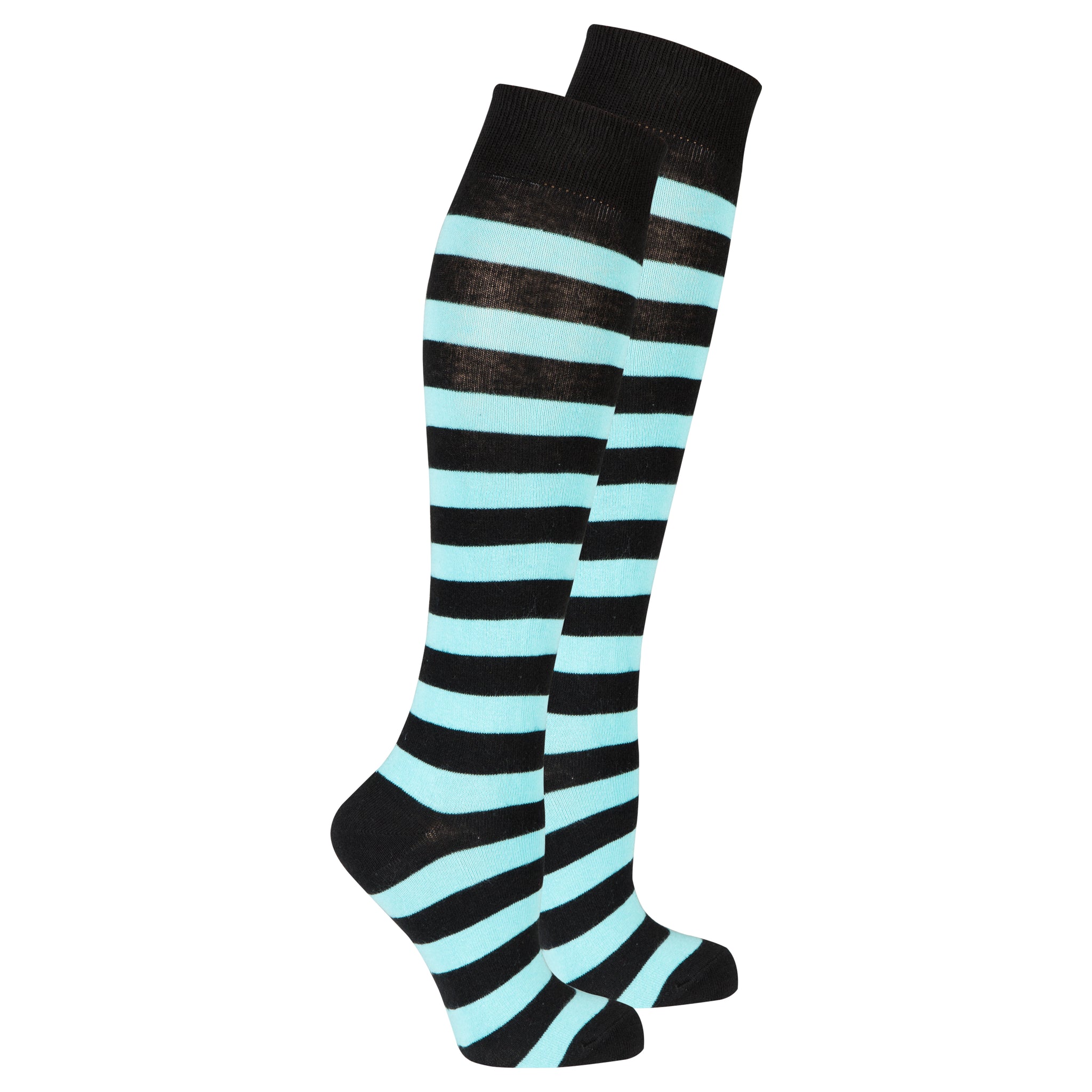 Women's Tealbee Stripe Knee High Socks