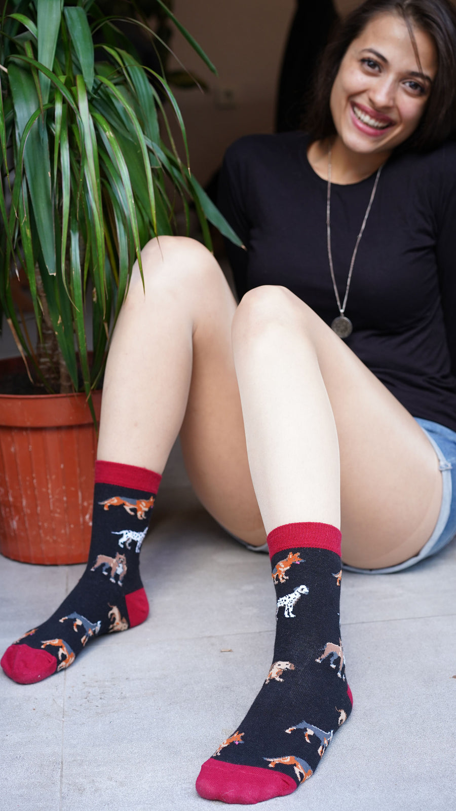 Women's Dog Species Socks