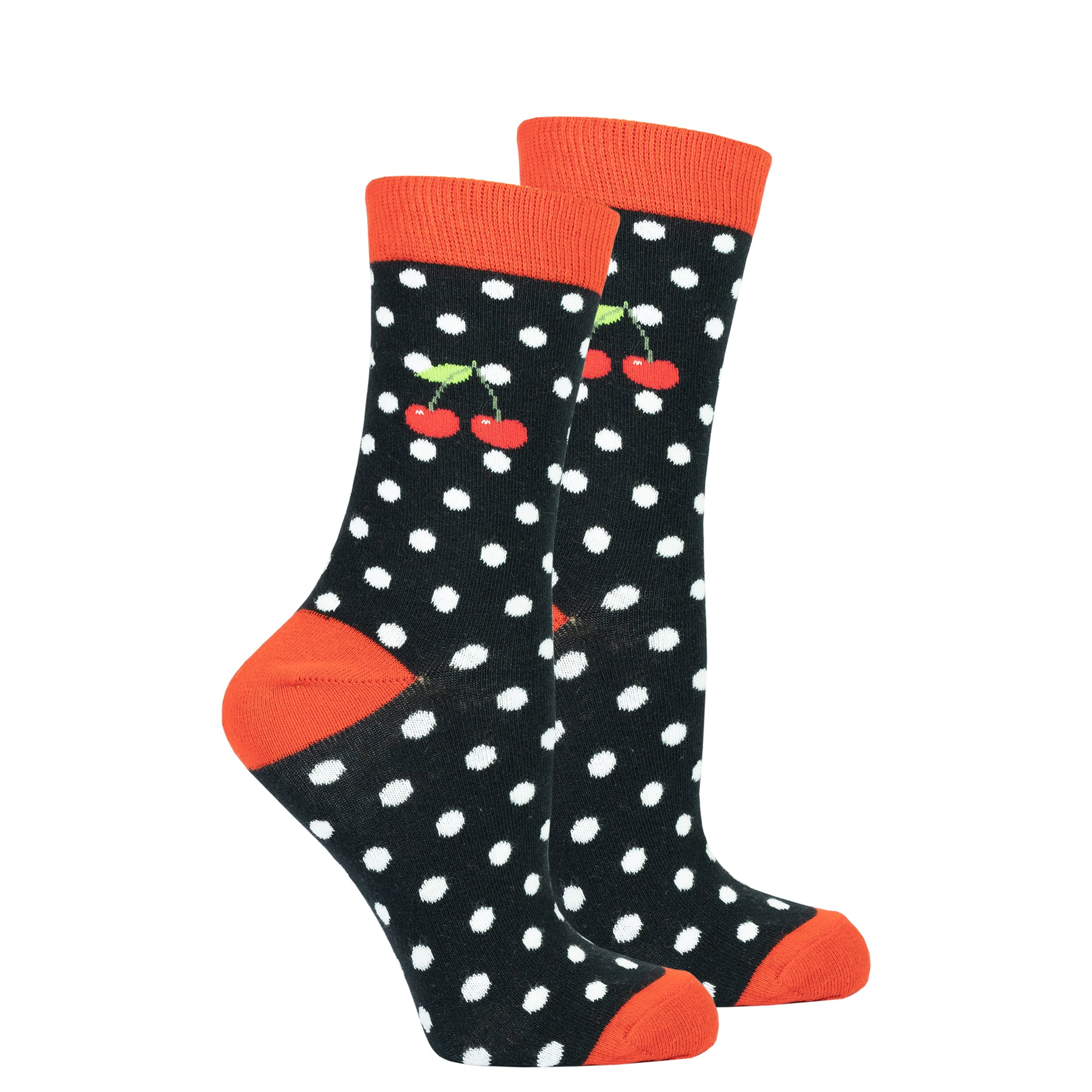 Women's Cherry Dot Socks