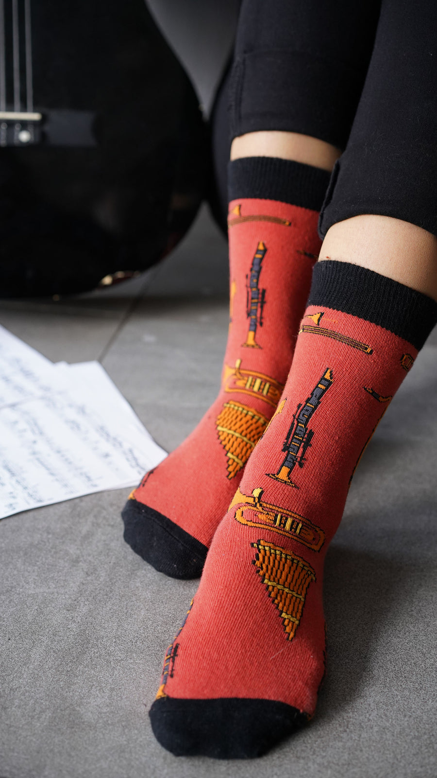 Women's Brass Socks