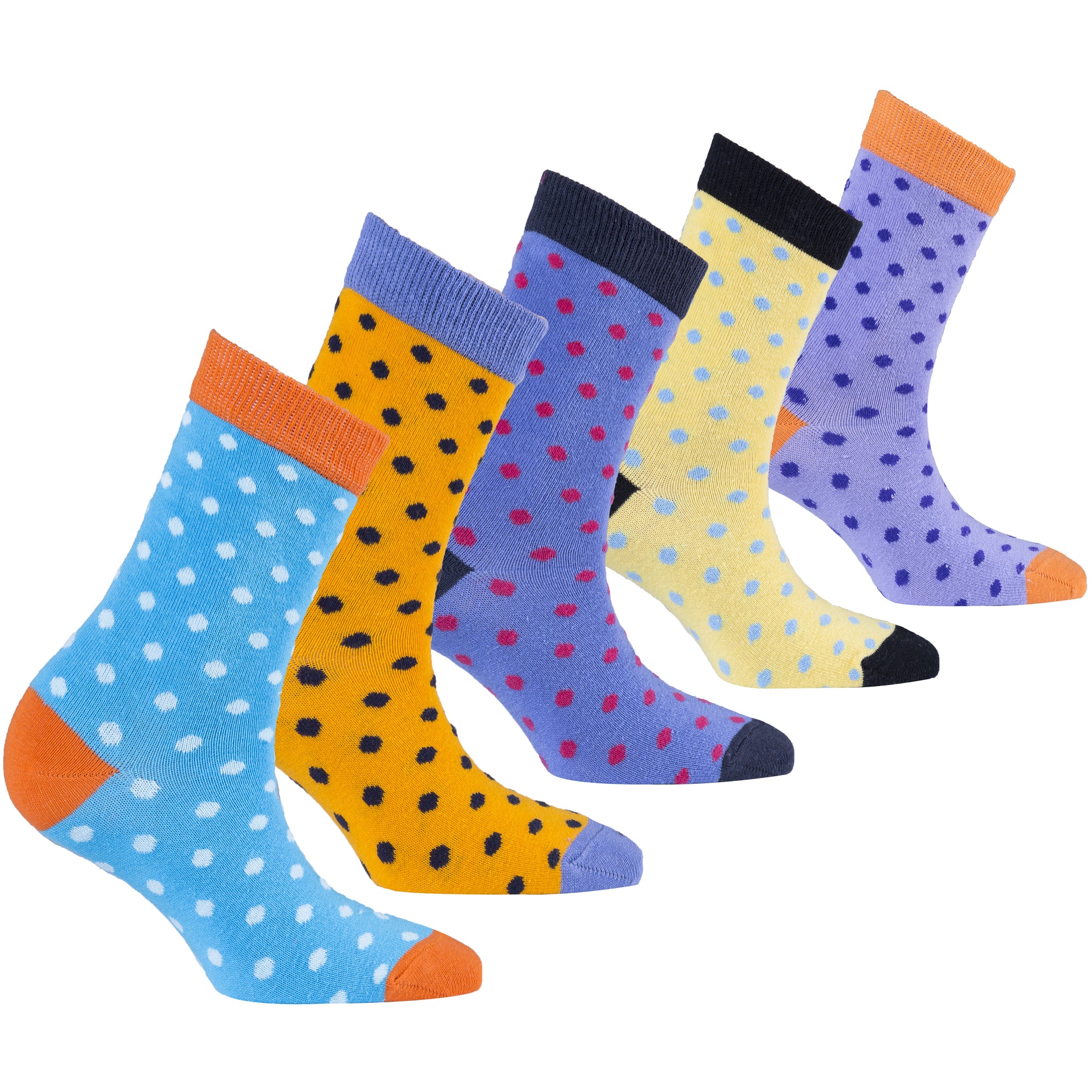 Women's Soft Dots Socks Set