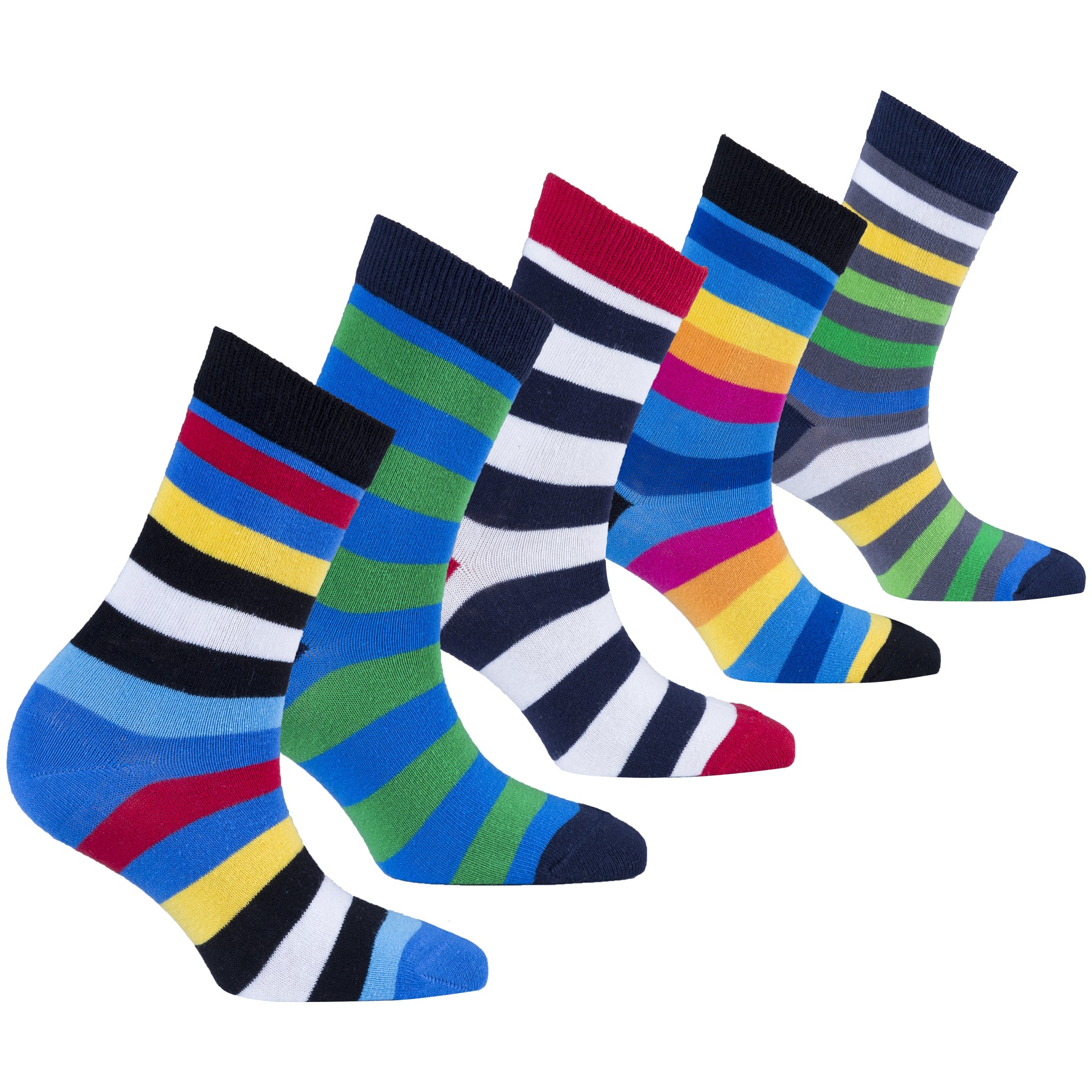 Women's Popular Stripes Socks Set