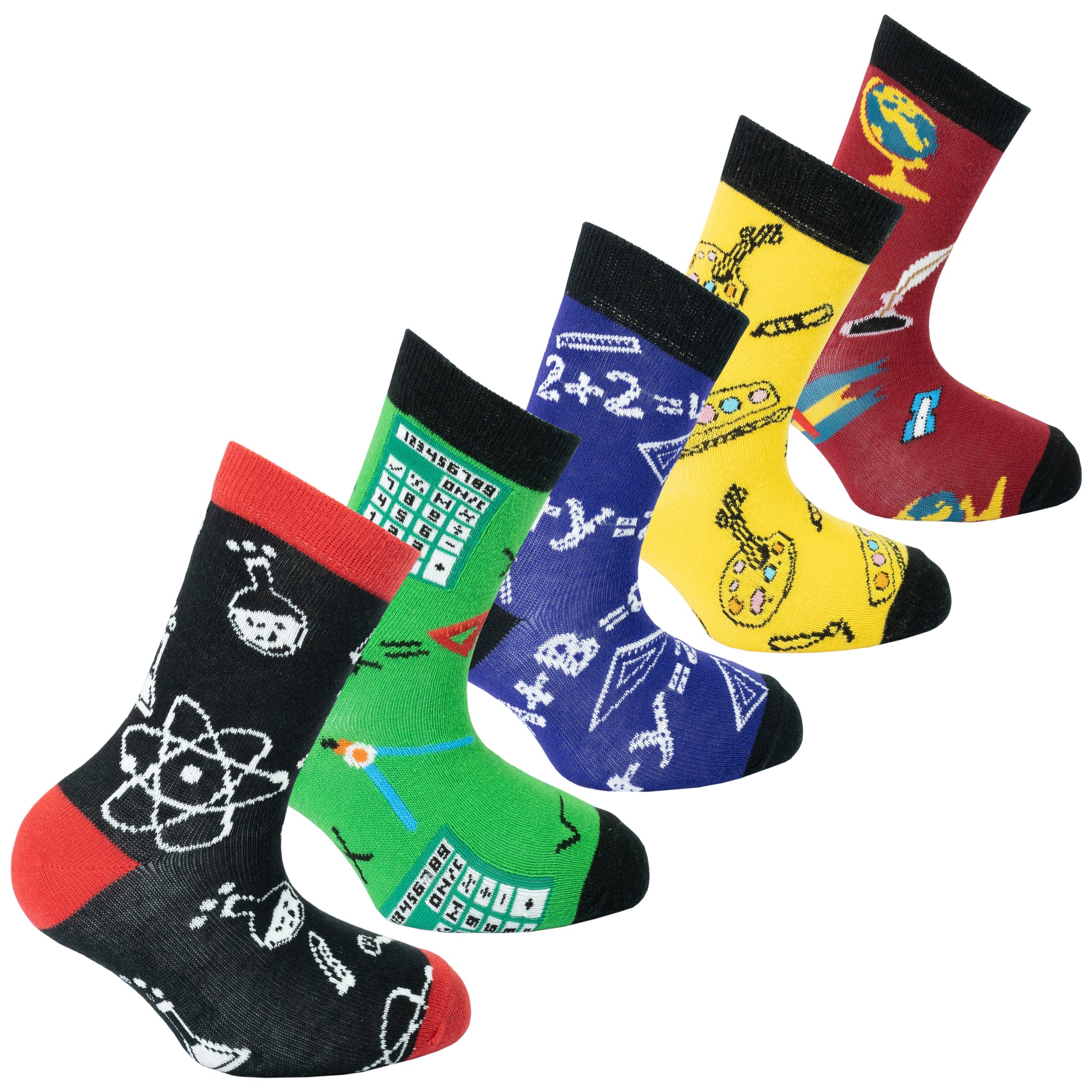 Kids Arts & Science Socks
