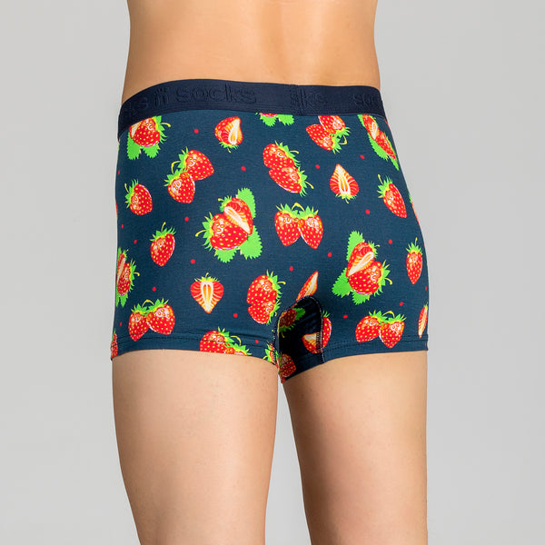 Brightwell Boxer Shorts - Blue Strawberry