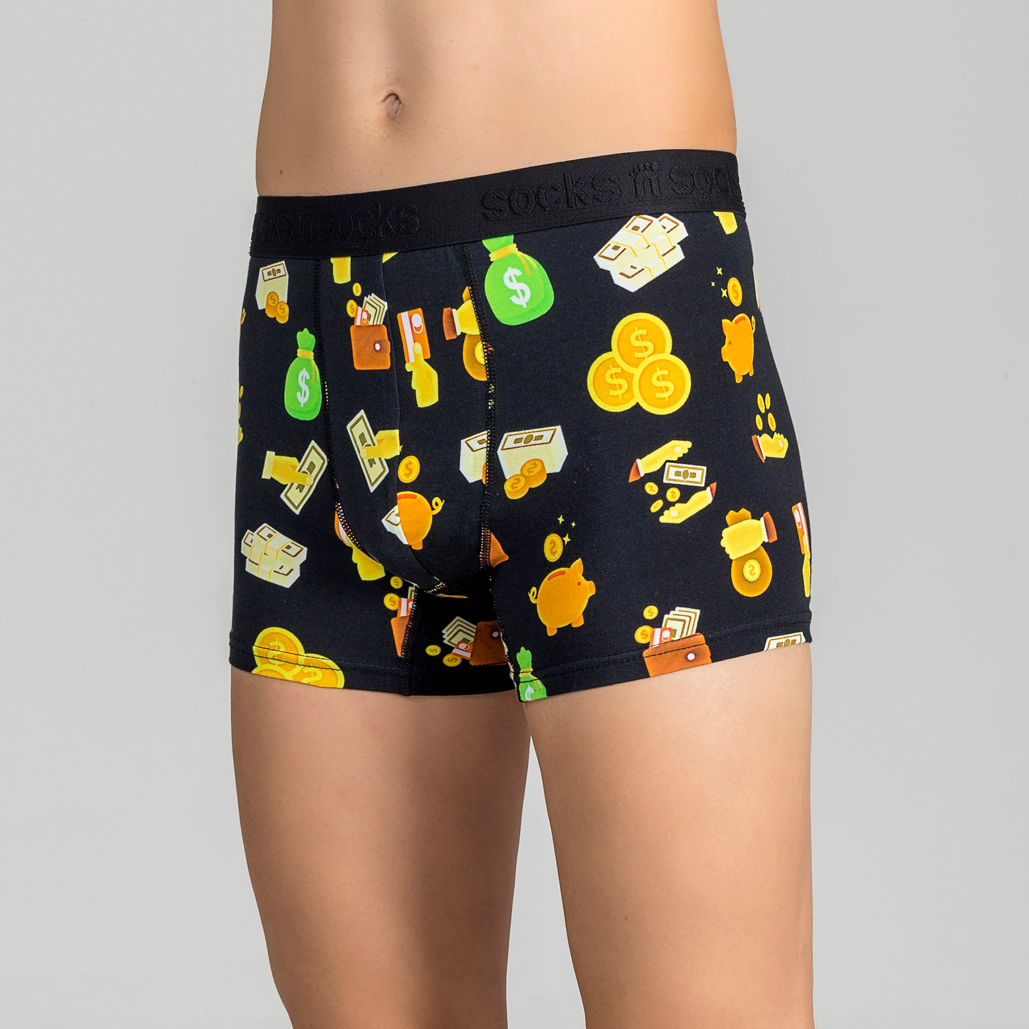 Men's Money Boxer Brief - Socks n Socks