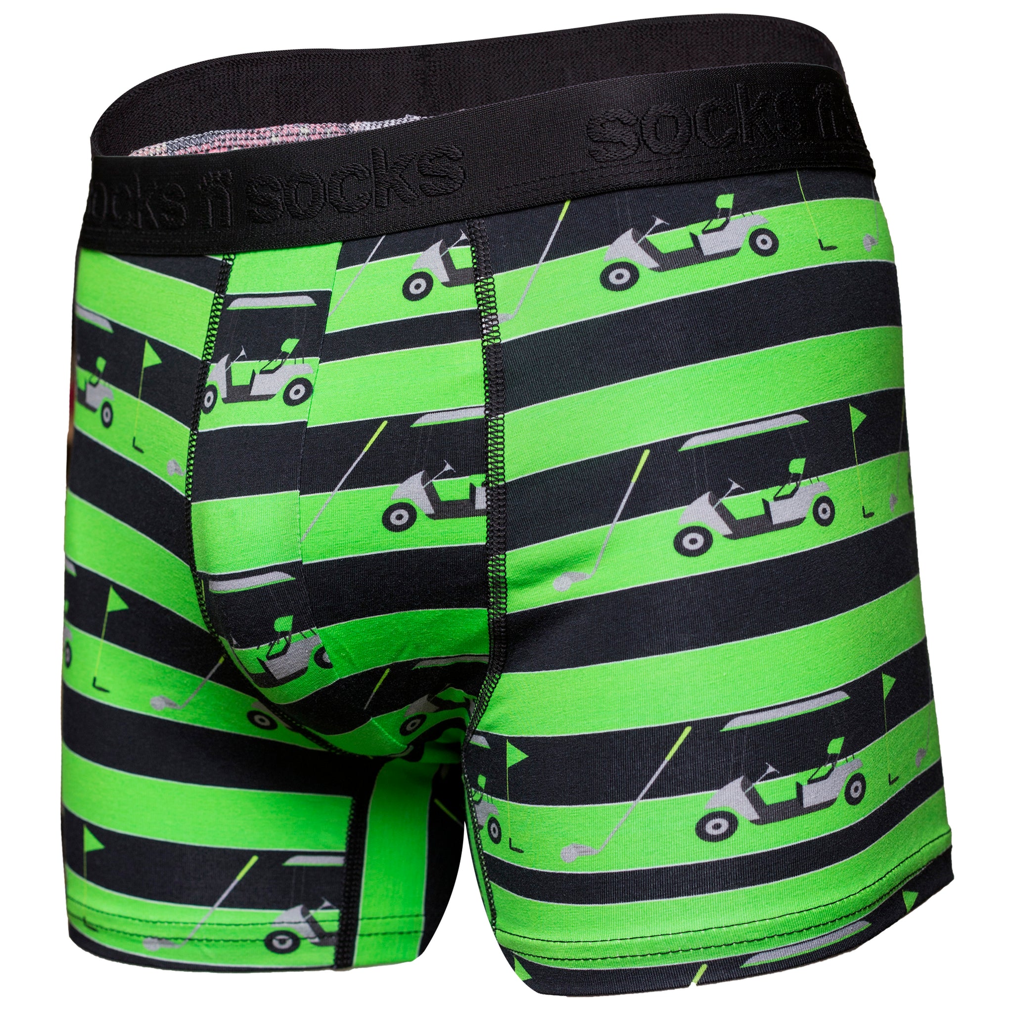 Men's Golf Boxer Brief - Socks n Socks