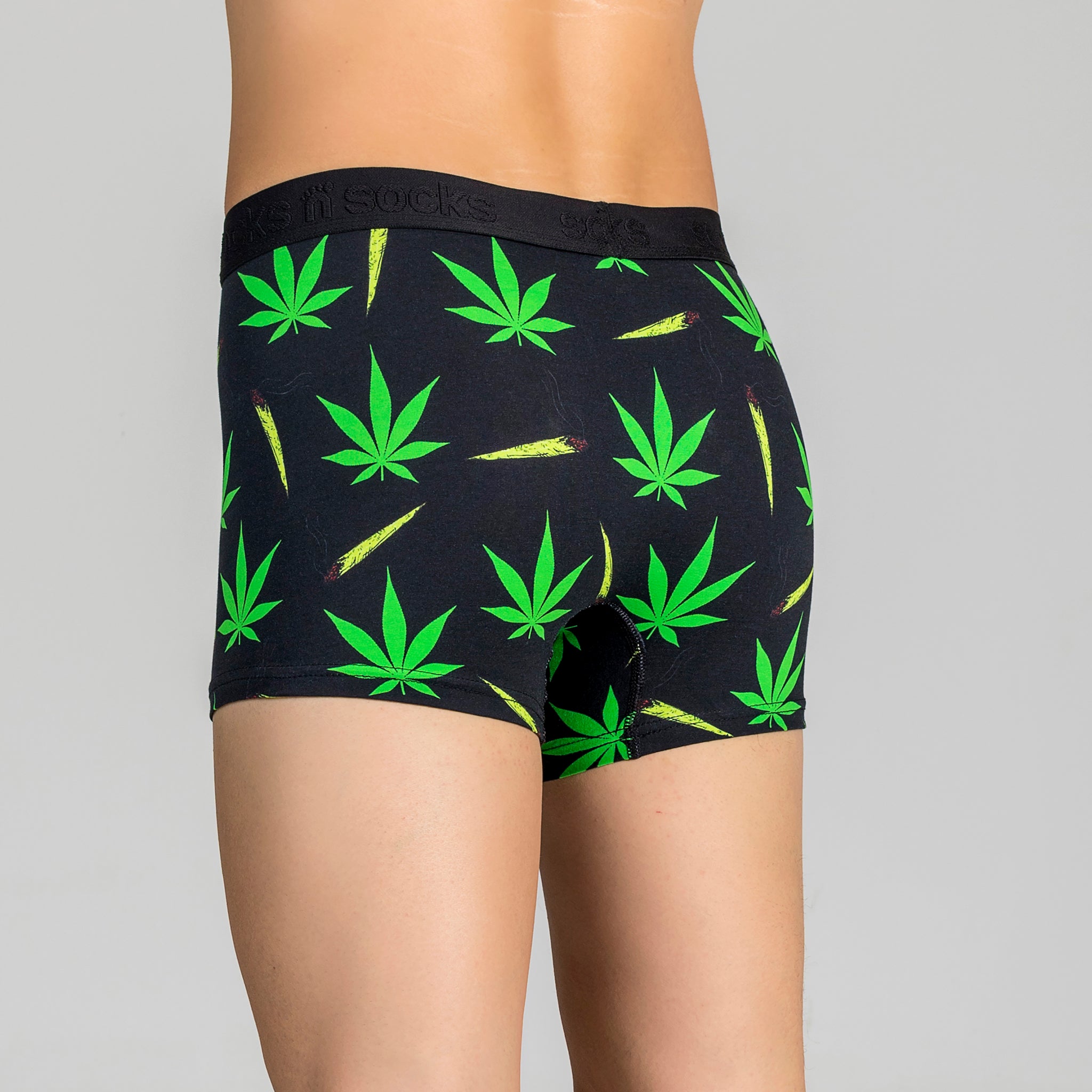 Men's Weed Boxer Brief - Socks n Socks