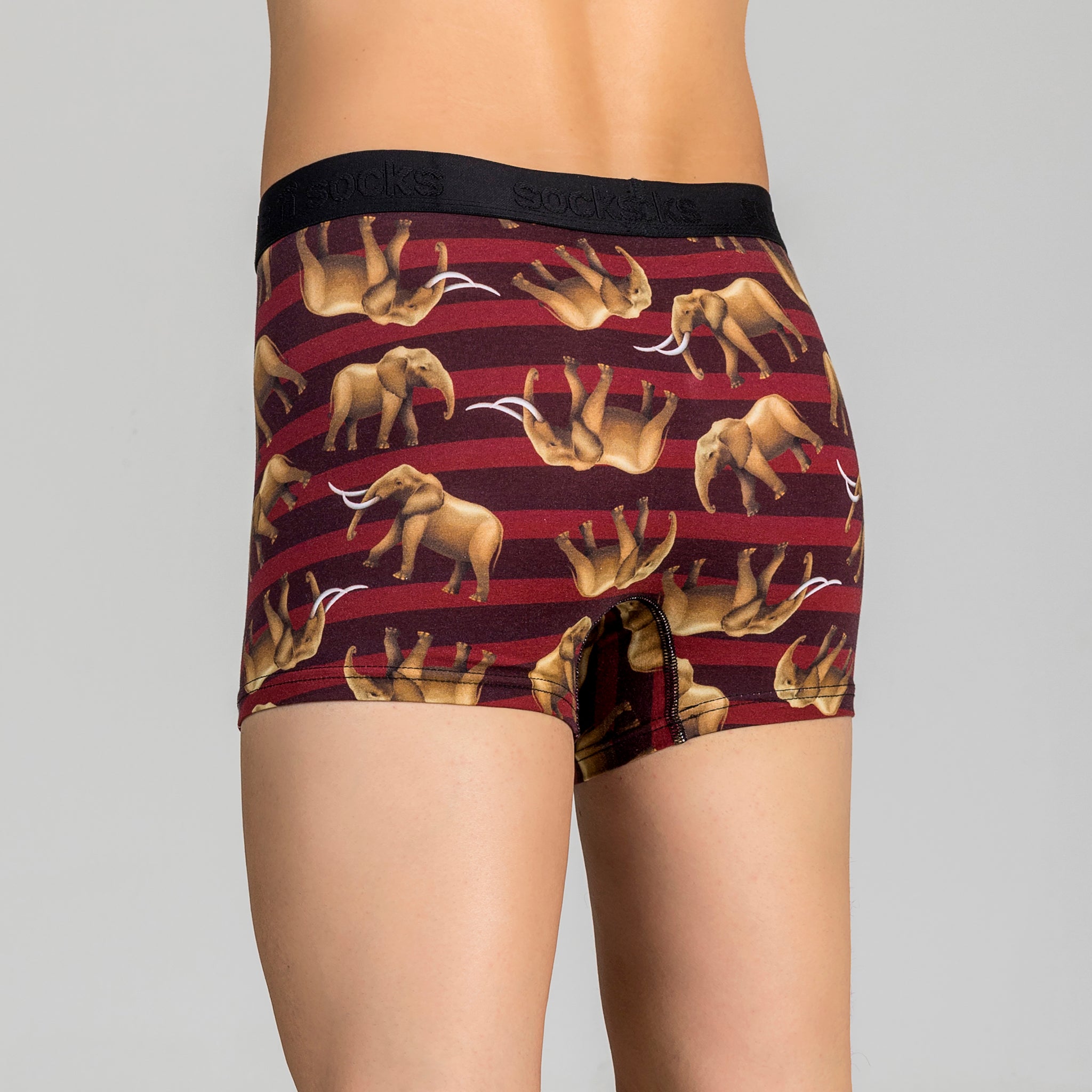 Men's Elephant Boxer Brief