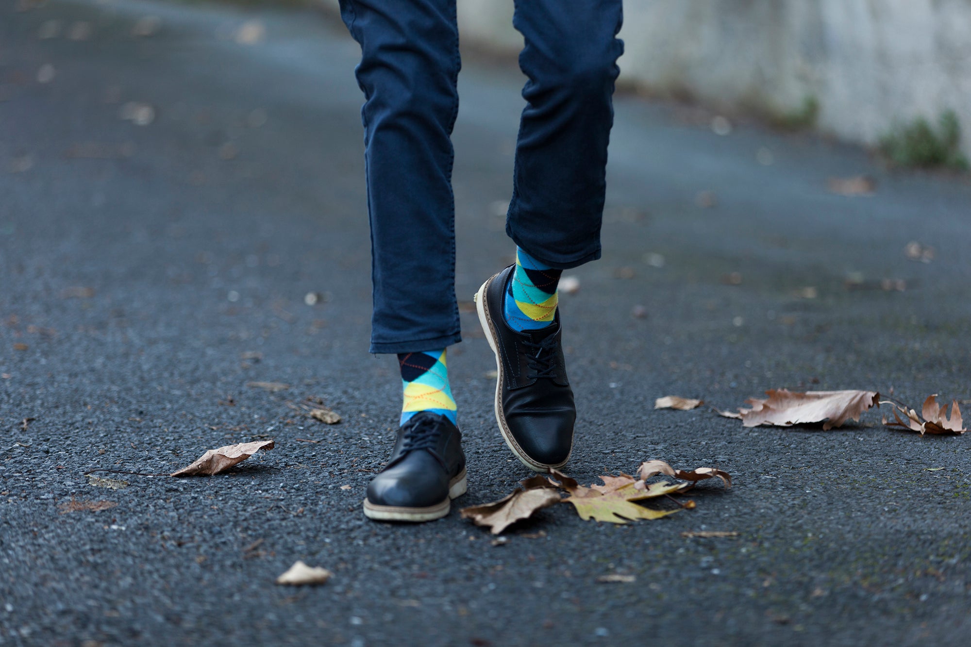 Men's Aspen Gold Argyle Socks