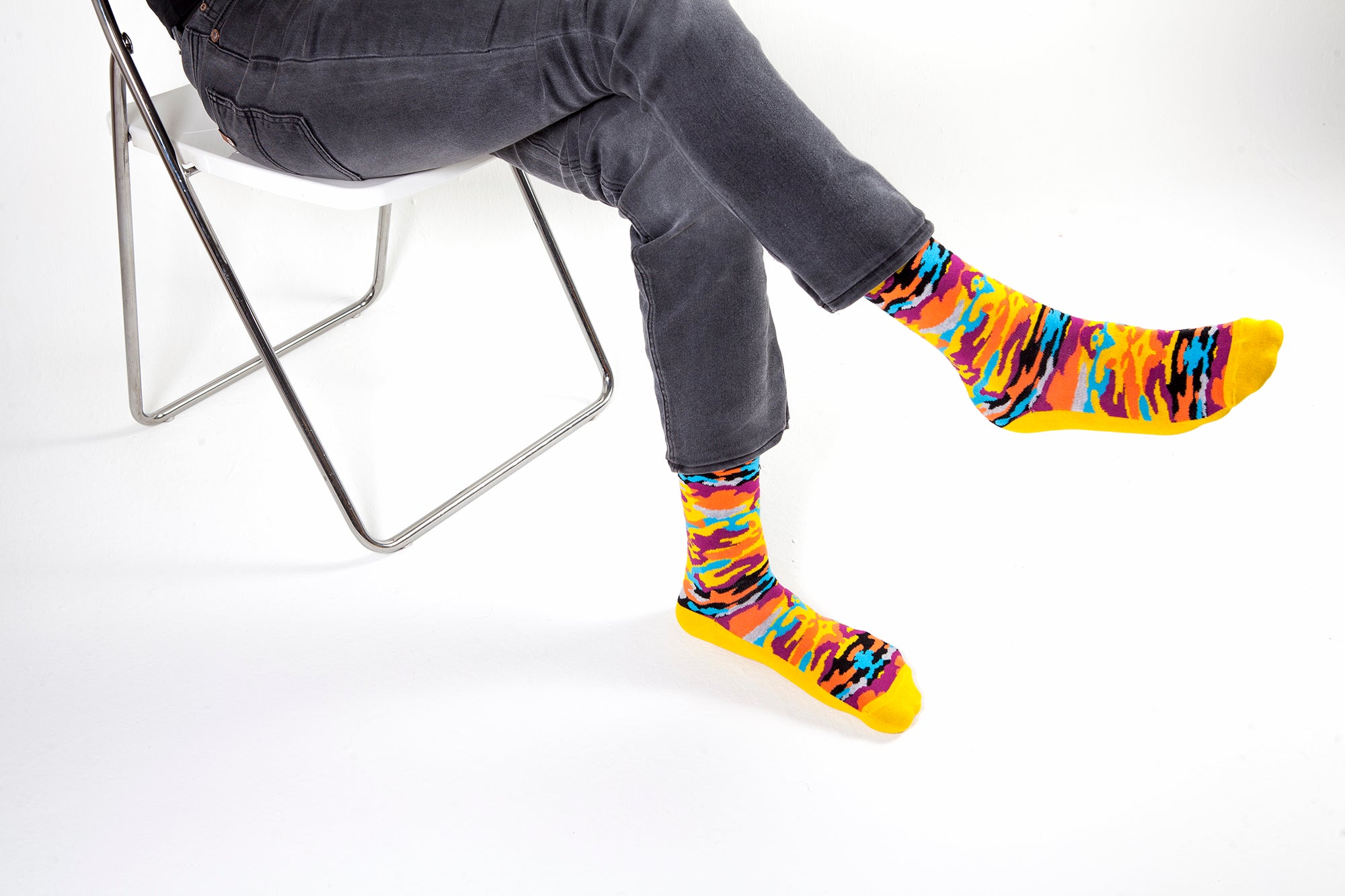 Men's Canary Camo Socks