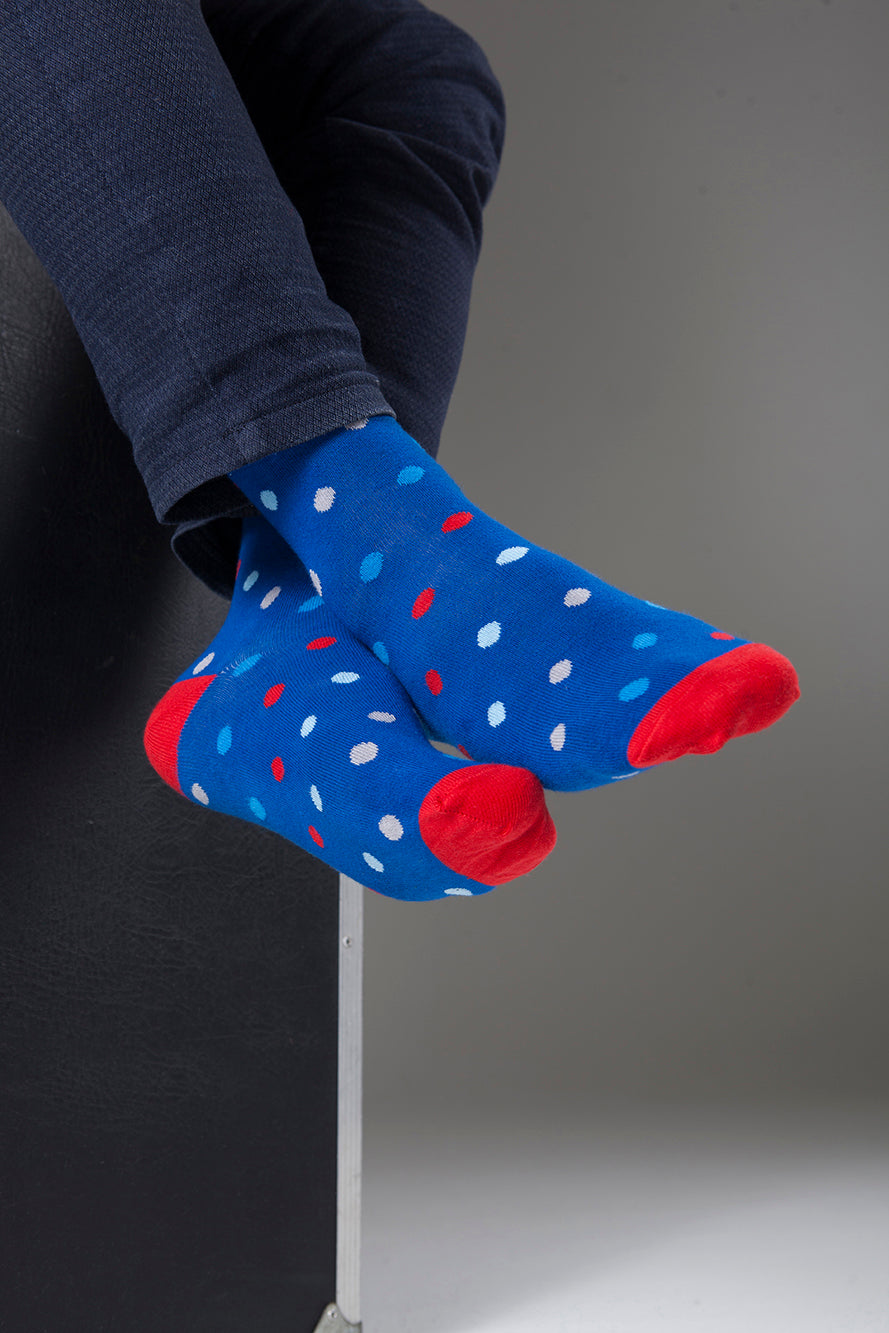 Men's Red Sea Dot Socks
