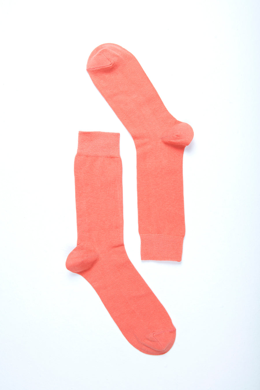 Men's Solid Coral Socks